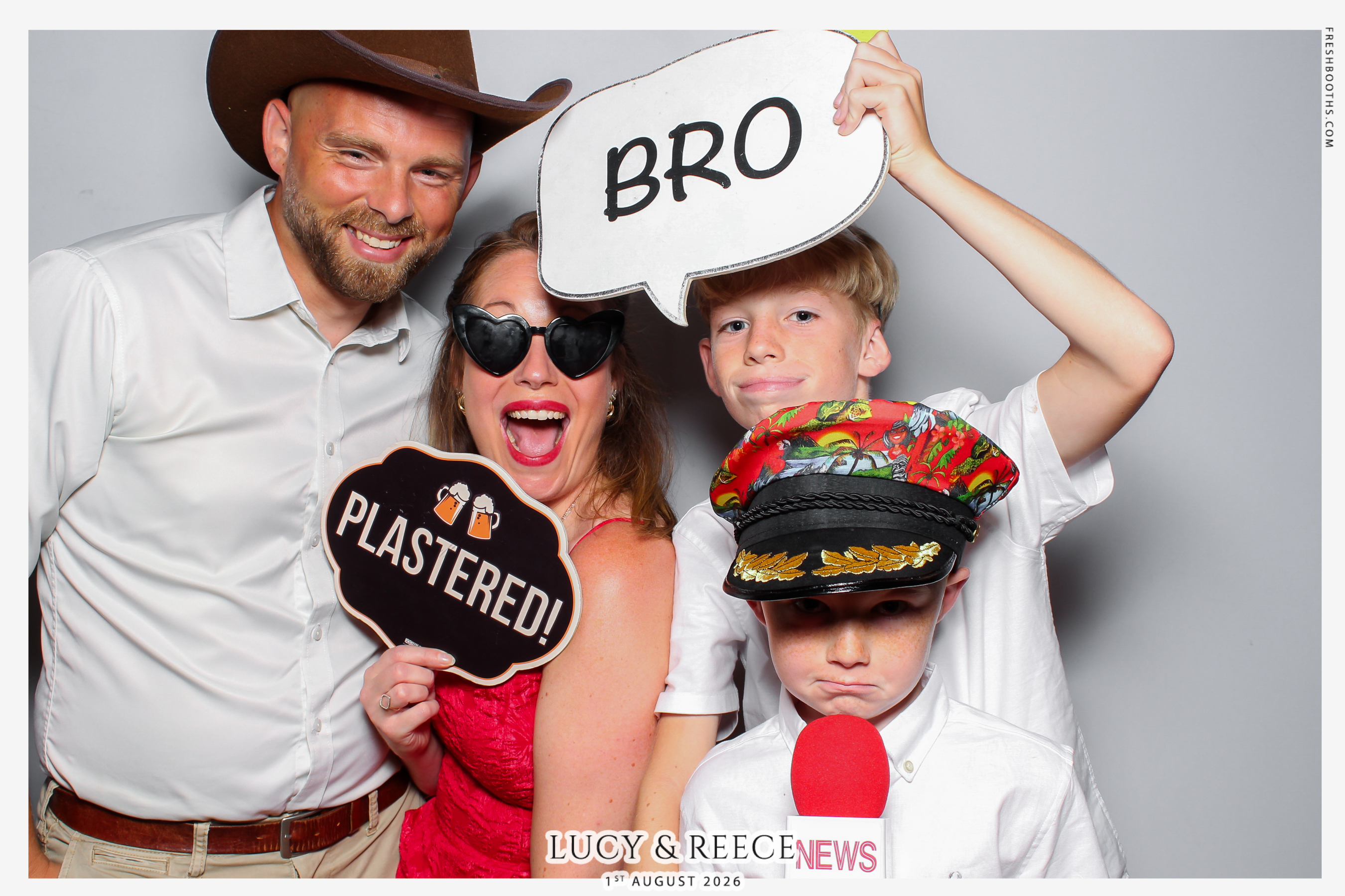 Reece & Lucy Wedding | View more photos from the event at gallery.freshbooths.com/u/FreshBooths/Reece-Lucy-Wedding