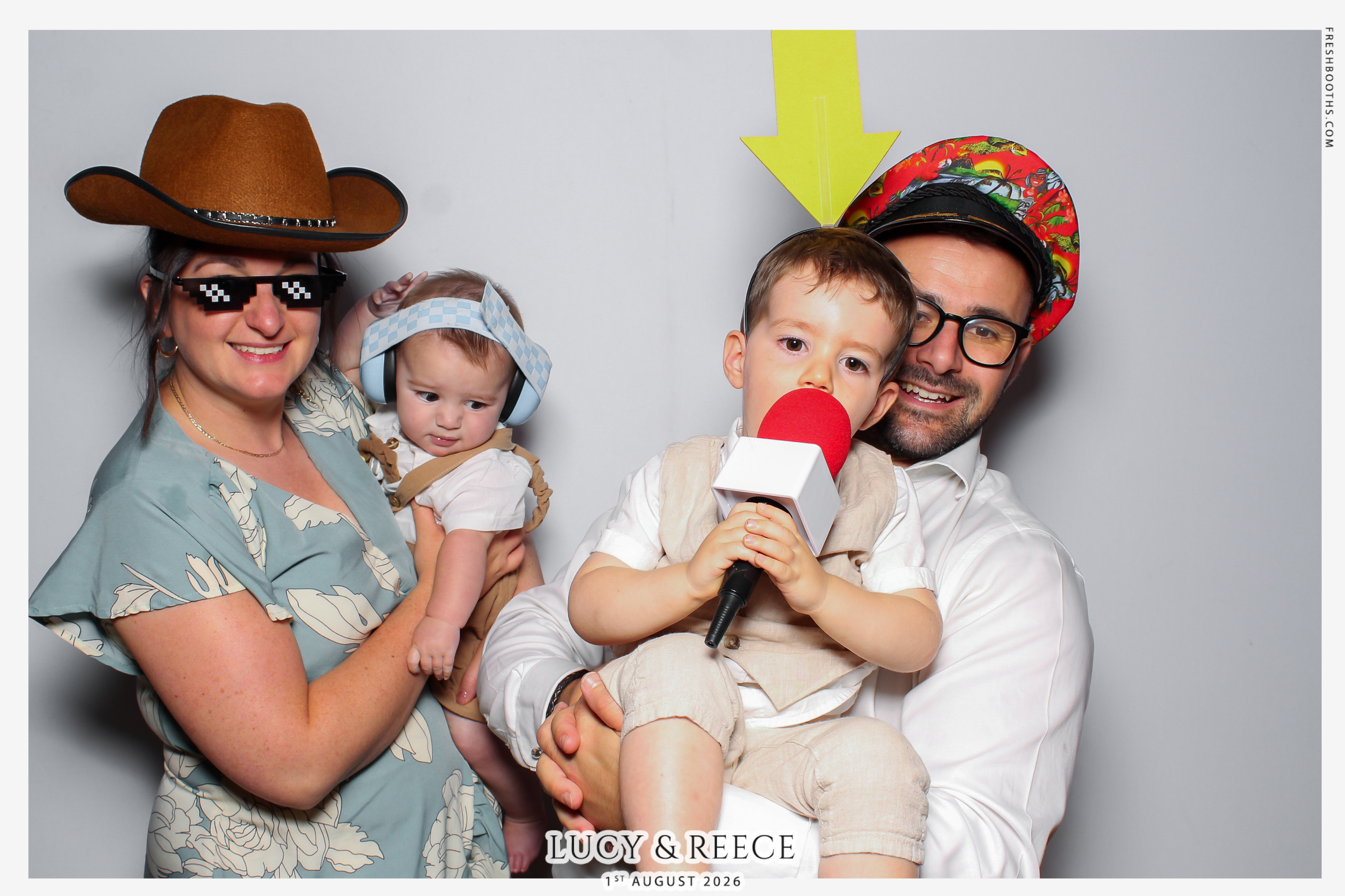 Reece & Lucy Wedding | View more photos from the event at gallery.freshbooths.com/u/FreshBooths/Reece-Lucy-Wedding