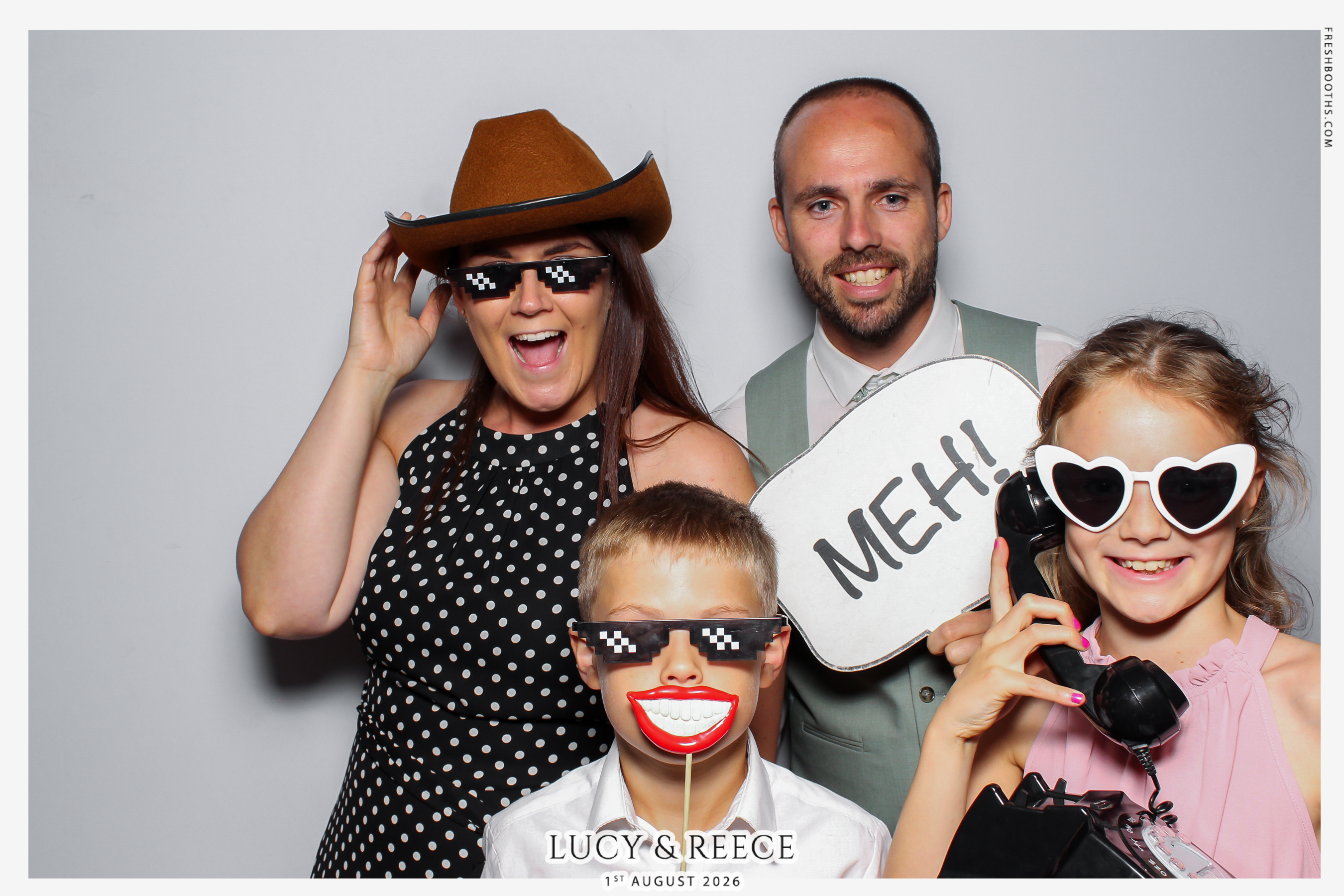 Reece & Lucy Wedding | View more photos from the event at gallery.freshbooths.com/u/FreshBooths/Reece-Lucy-Wedding