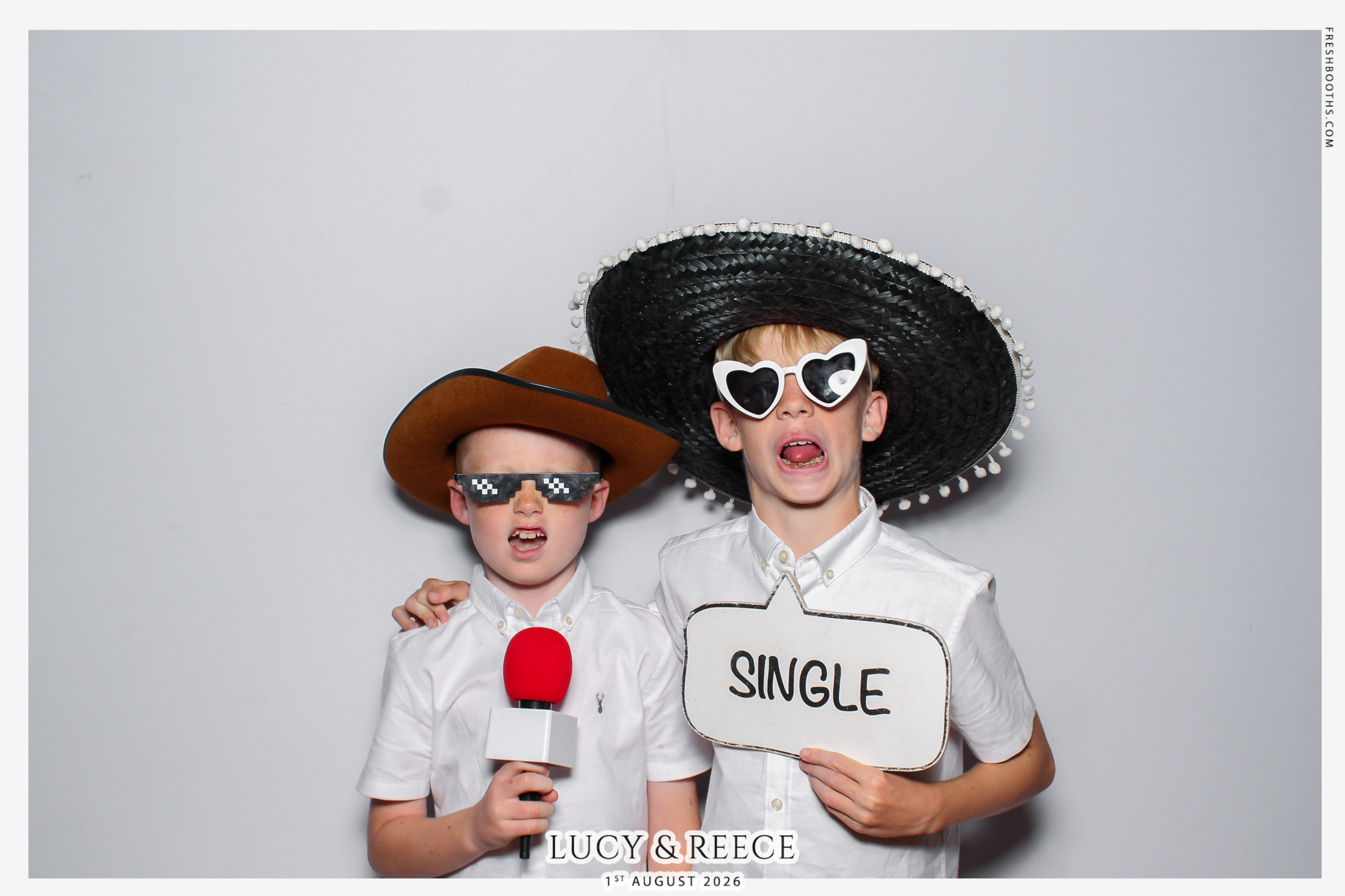 Reece & Lucy Wedding | View more photos from the event at gallery.freshbooths.com/u/FreshBooths/Reece-Lucy-Wedding