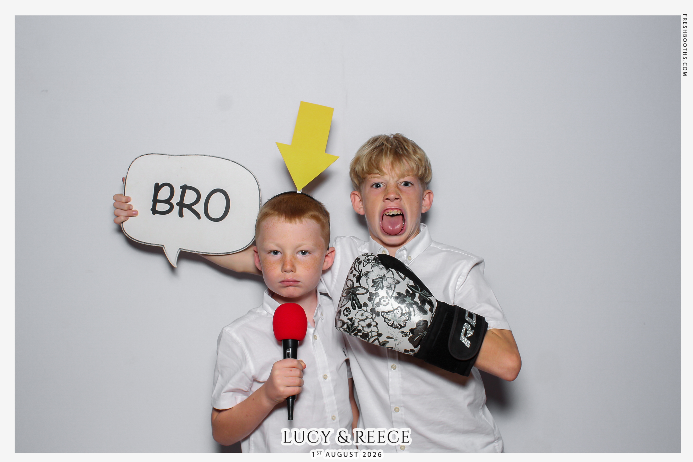 Reece & Lucy Wedding | View more photos from the event at gallery.freshbooths.com/u/FreshBooths/Reece-Lucy-Wedding