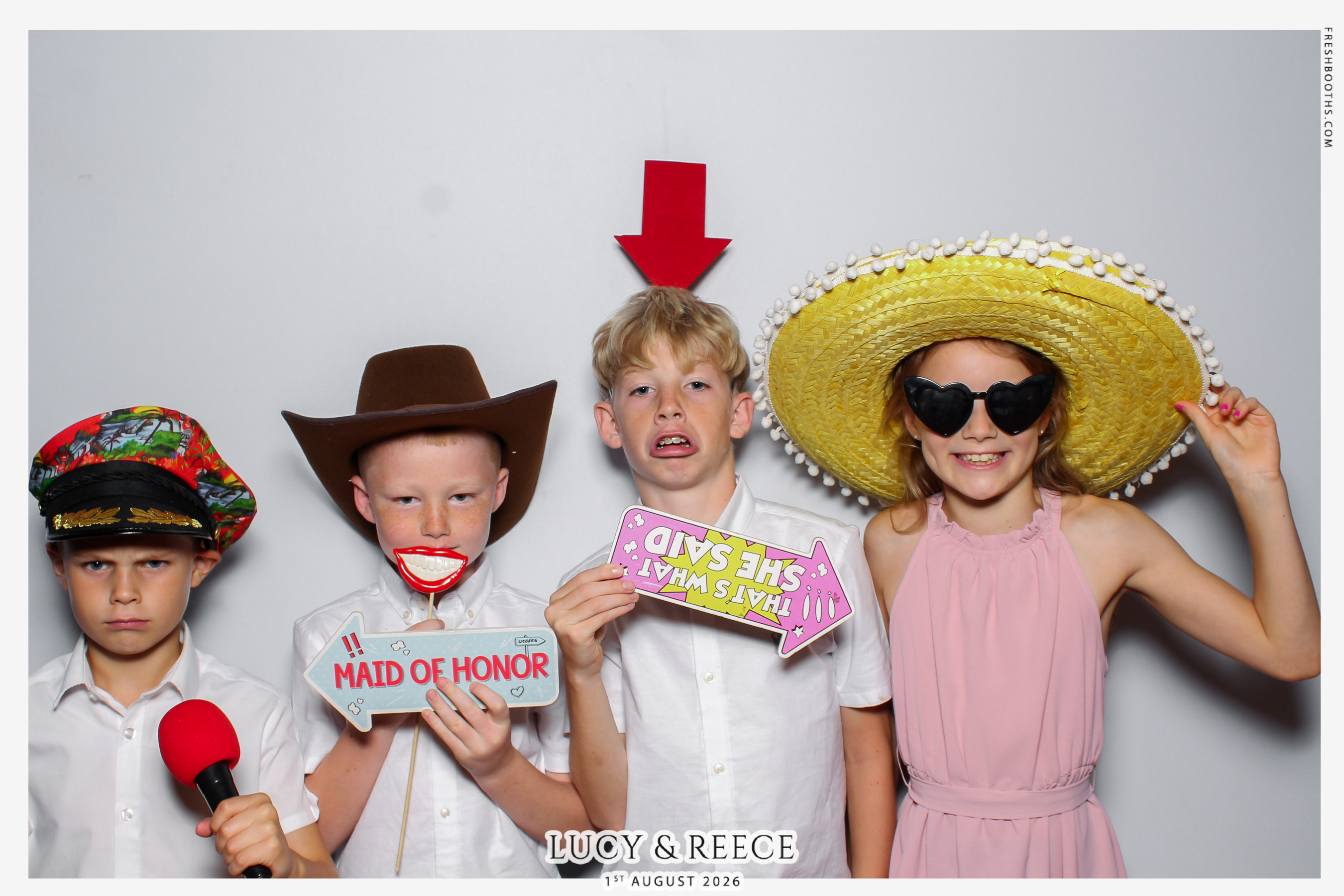Reece & Lucy Wedding | View more photos from the event at gallery.freshbooths.com/u/FreshBooths/Reece-Lucy-Wedding