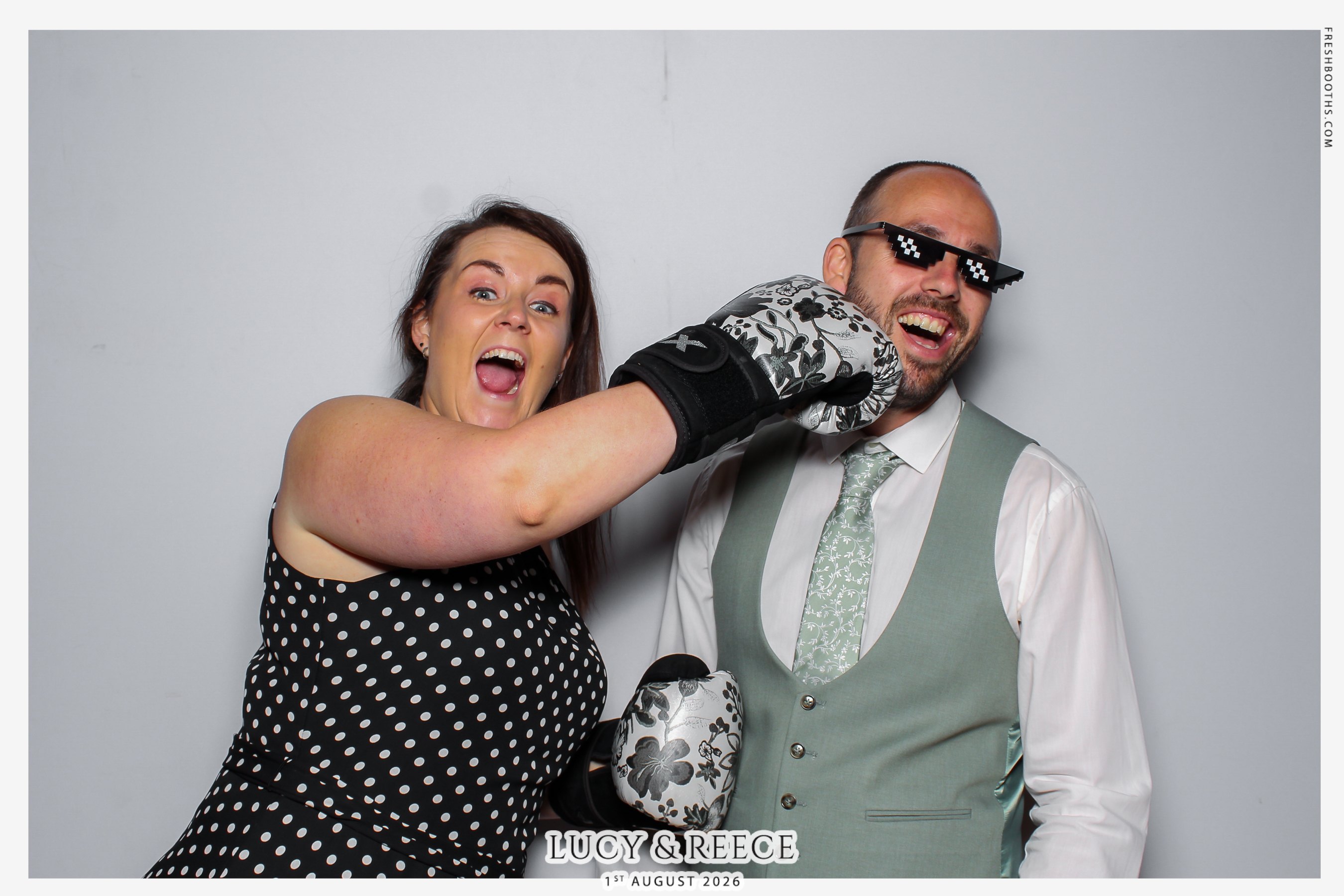 Reece & Lucy Wedding | View more photos from the event at gallery.freshbooths.com/u/FreshBooths/Reece-Lucy-Wedding