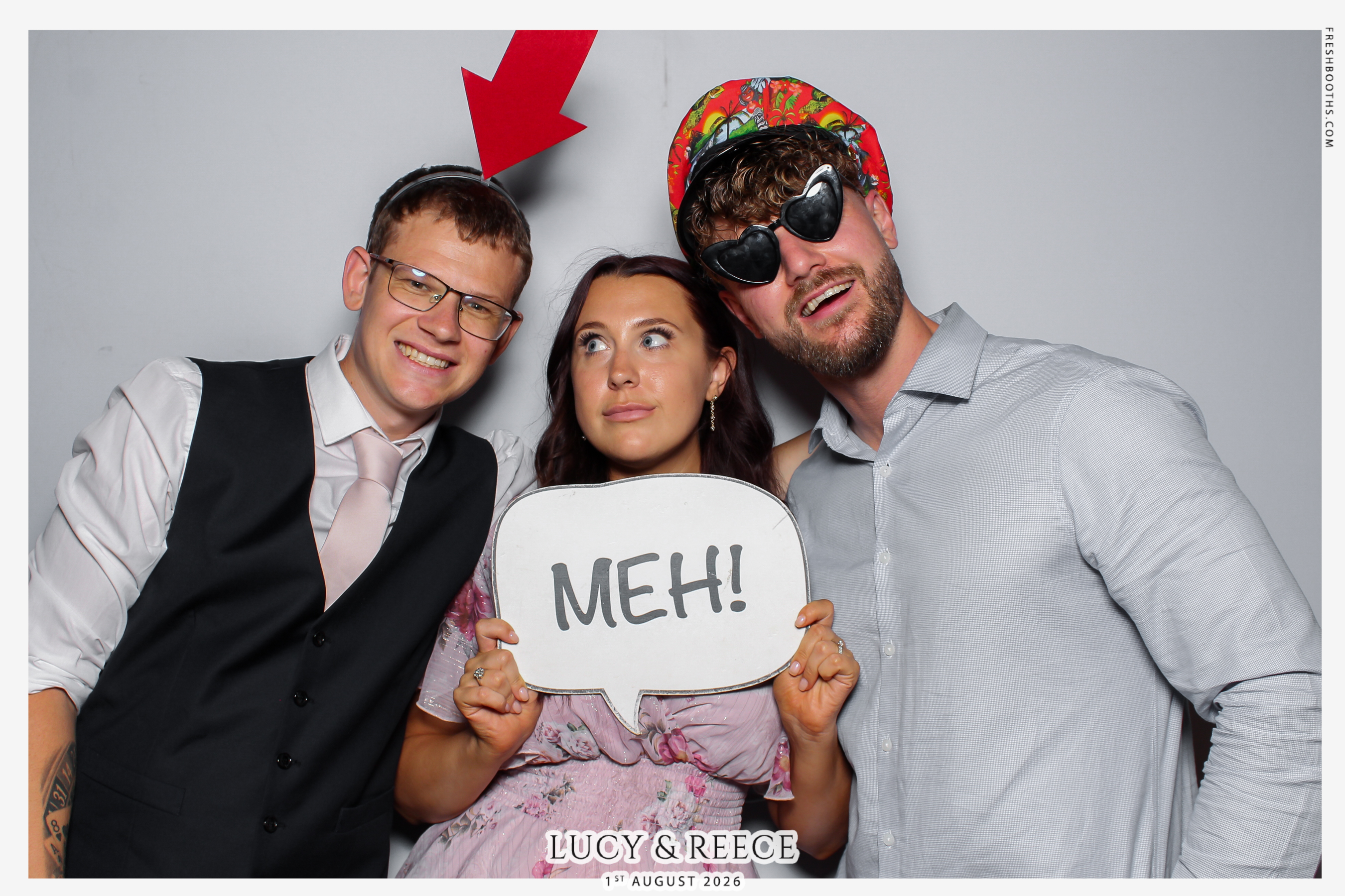 Reece & Lucy Wedding | View more photos from the event at gallery.freshbooths.com/u/FreshBooths/Reece-Lucy-Wedding