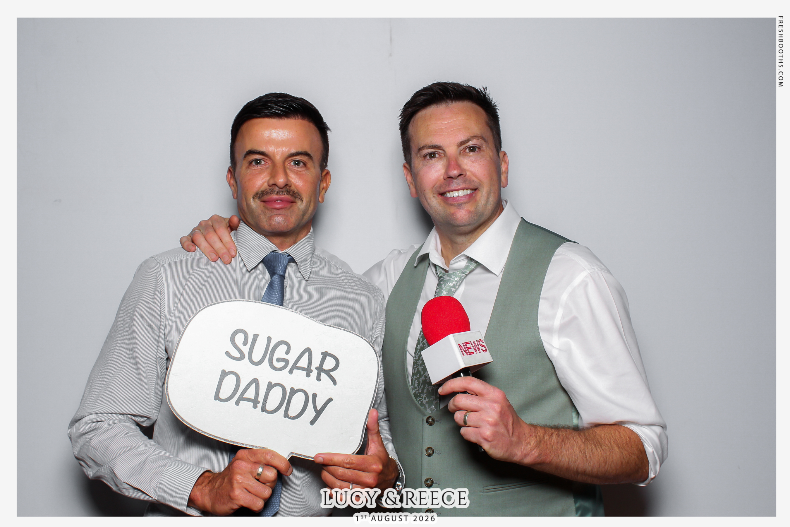 Reece & Lucy Wedding | View more photos from the event at gallery.freshbooths.com/u/FreshBooths/Reece-Lucy-Wedding