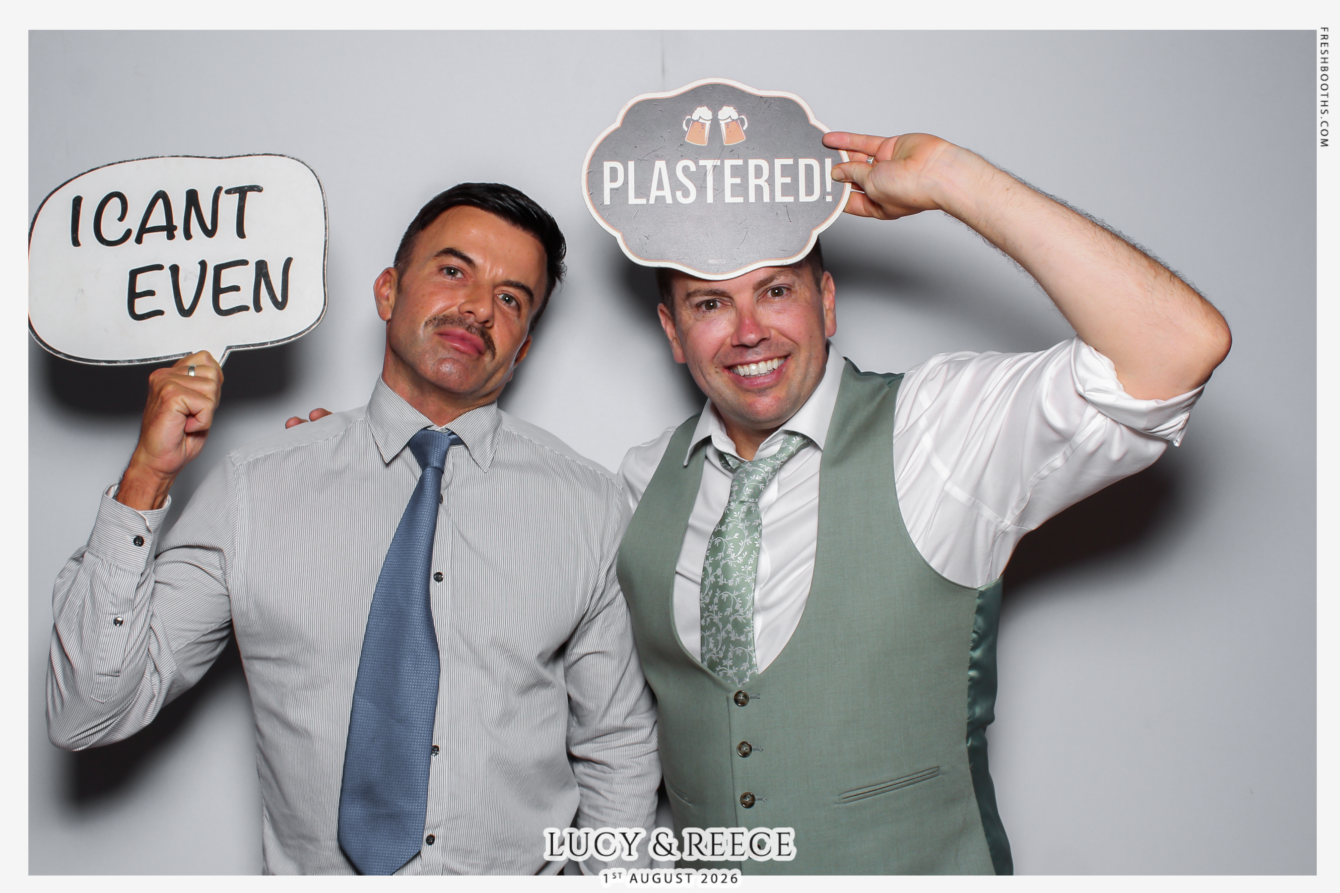 Reece & Lucy Wedding | View more photos from the event at gallery.freshbooths.com/u/FreshBooths/Reece-Lucy-Wedding