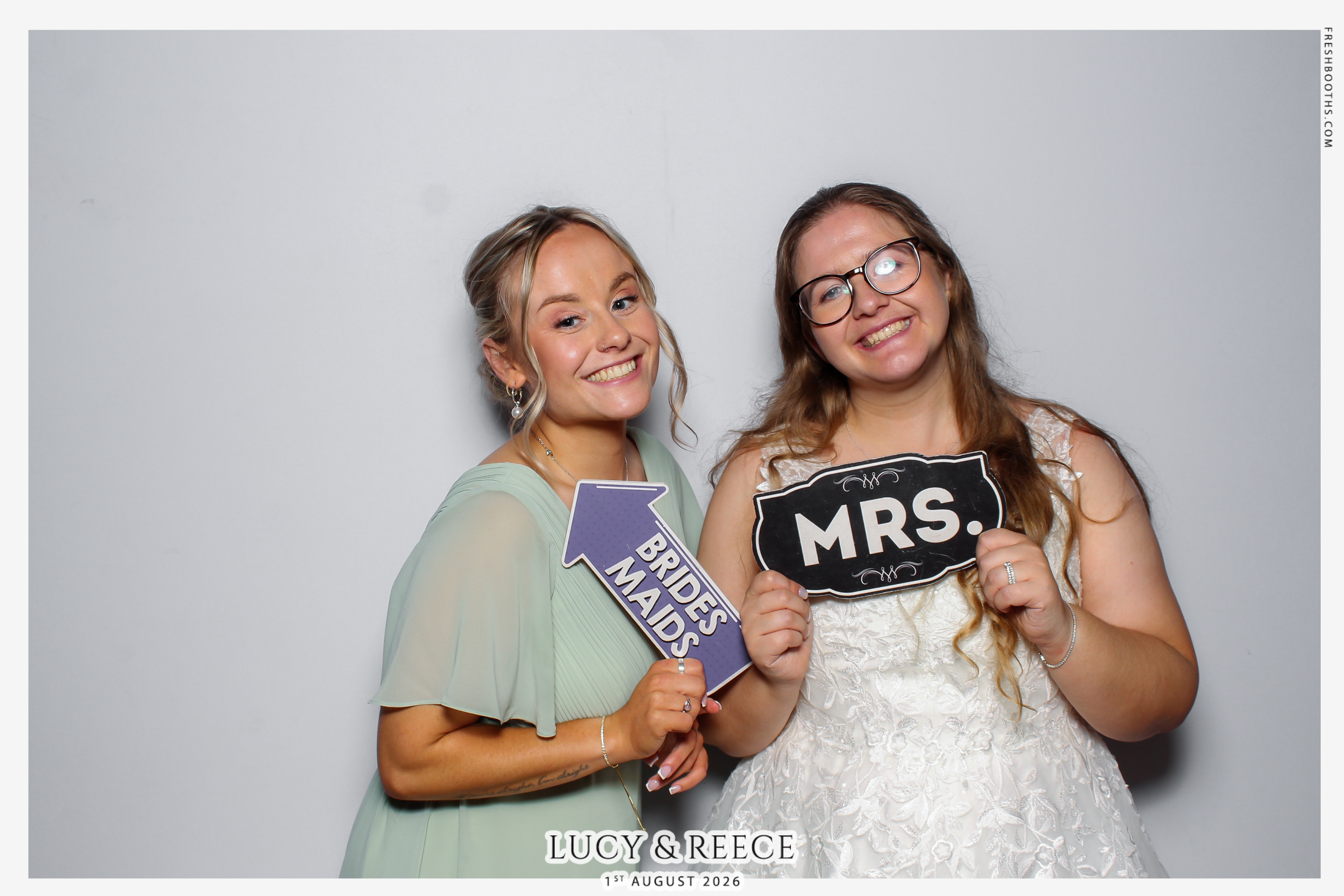 Reece & Lucy Wedding | View more photos from the event at gallery.freshbooths.com/u/FreshBooths/Reece-Lucy-Wedding