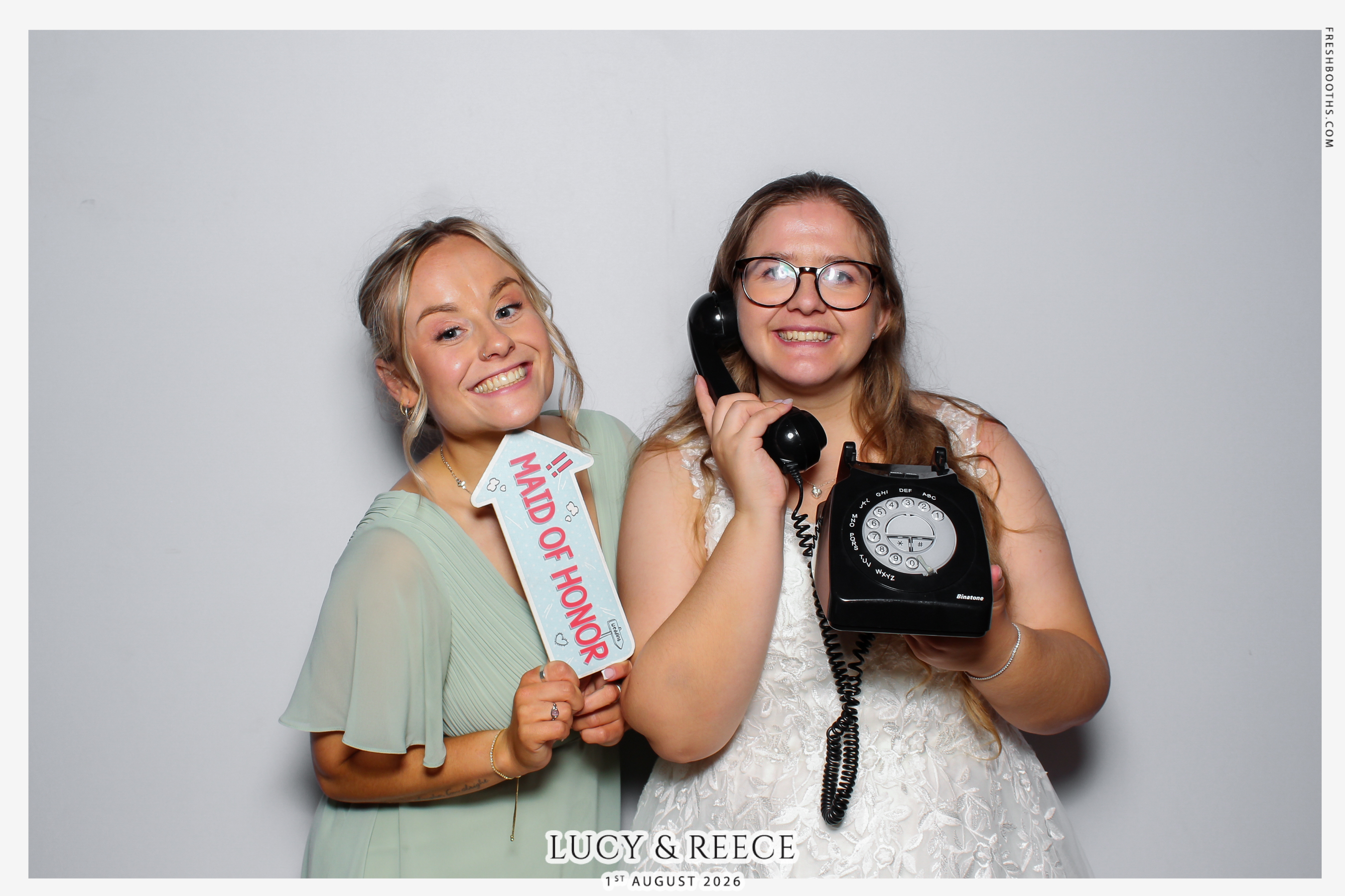 Reece & Lucy Wedding | View more photos from the event at gallery.freshbooths.com/u/FreshBooths/Reece-Lucy-Wedding