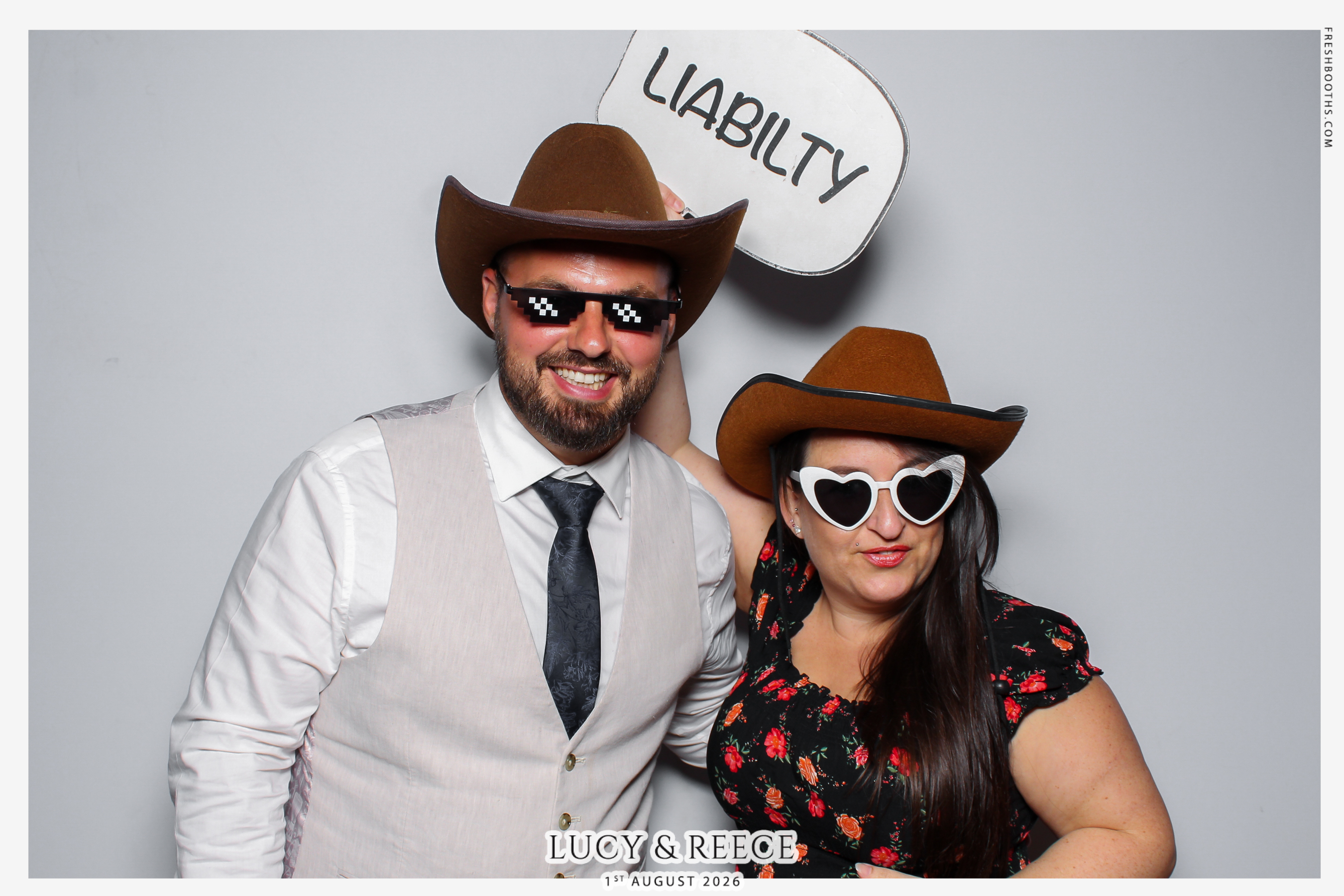 Reece & Lucy Wedding | View more photos from the event at gallery.freshbooths.com/u/FreshBooths/Reece-Lucy-Wedding