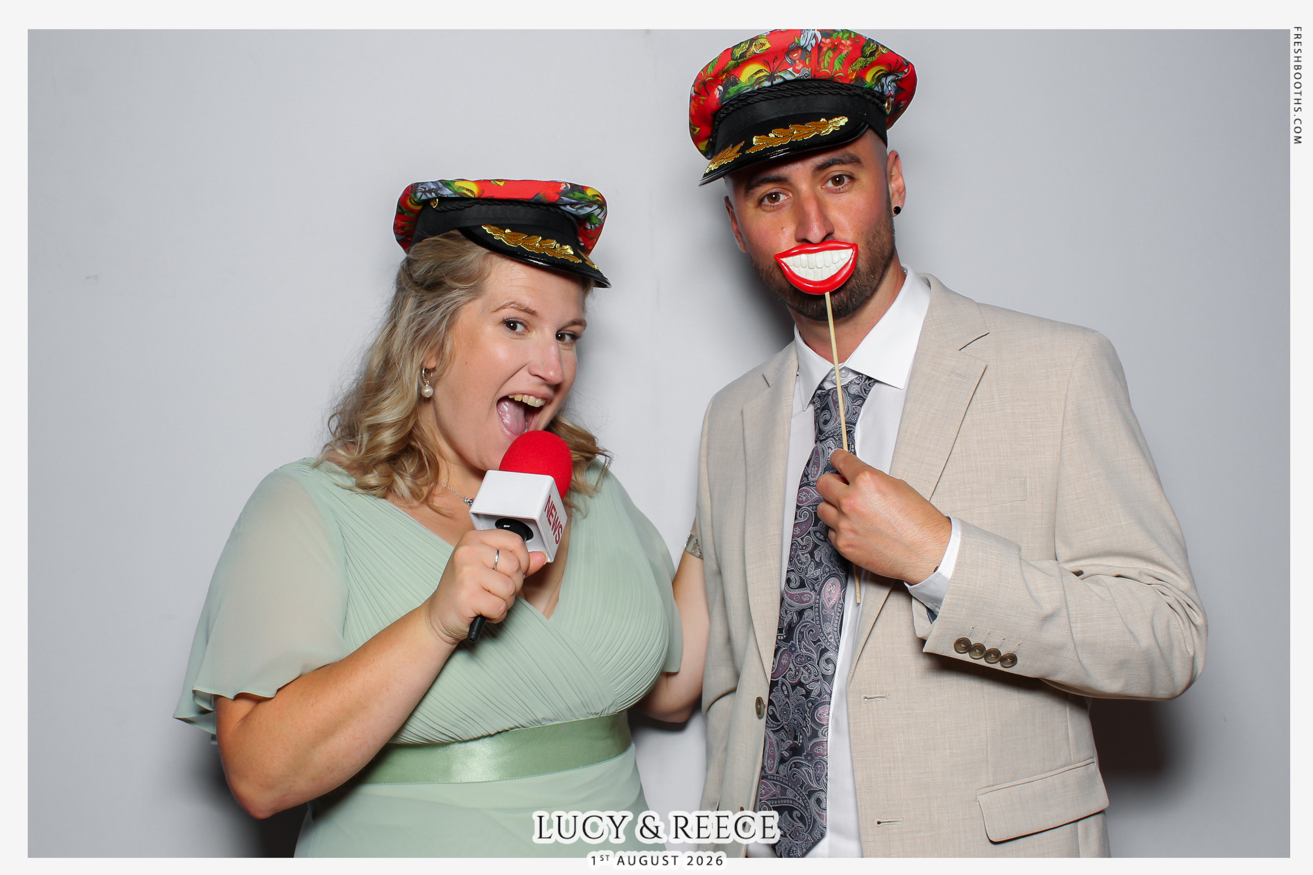Reece & Lucy Wedding | View more photos from the event at gallery.freshbooths.com/u/FreshBooths/Reece-Lucy-Wedding