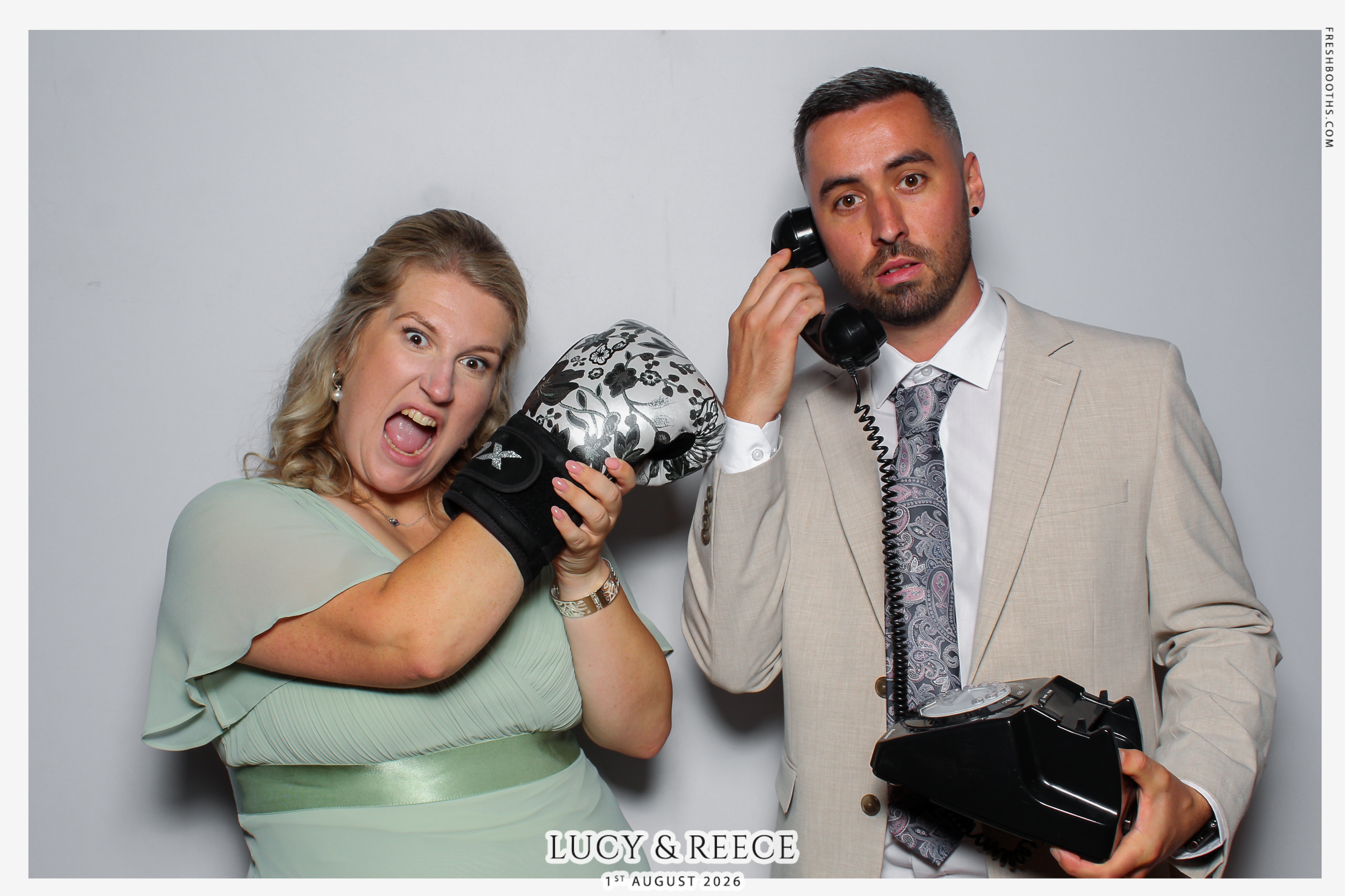 Reece & Lucy Wedding | View more photos from the event at gallery.freshbooths.com/u/FreshBooths/Reece-Lucy-Wedding