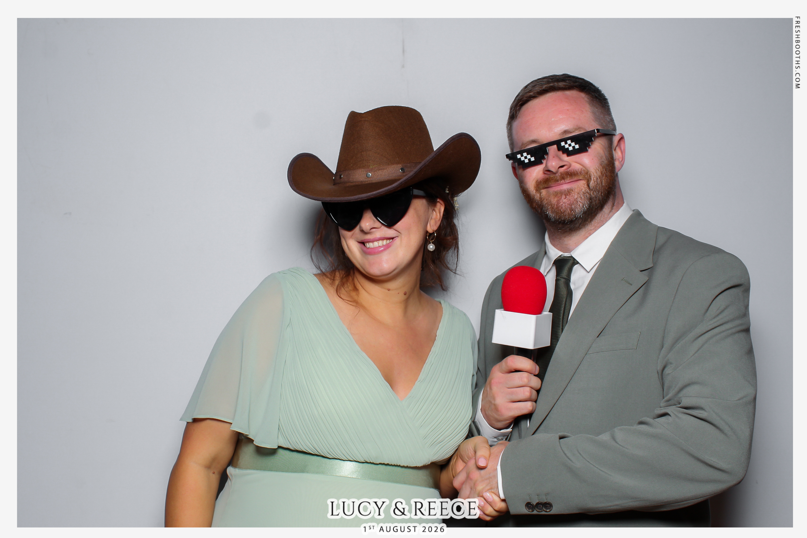 Reece & Lucy Wedding | View more photos from the event at gallery.freshbooths.com/u/FreshBooths/Reece-Lucy-Wedding