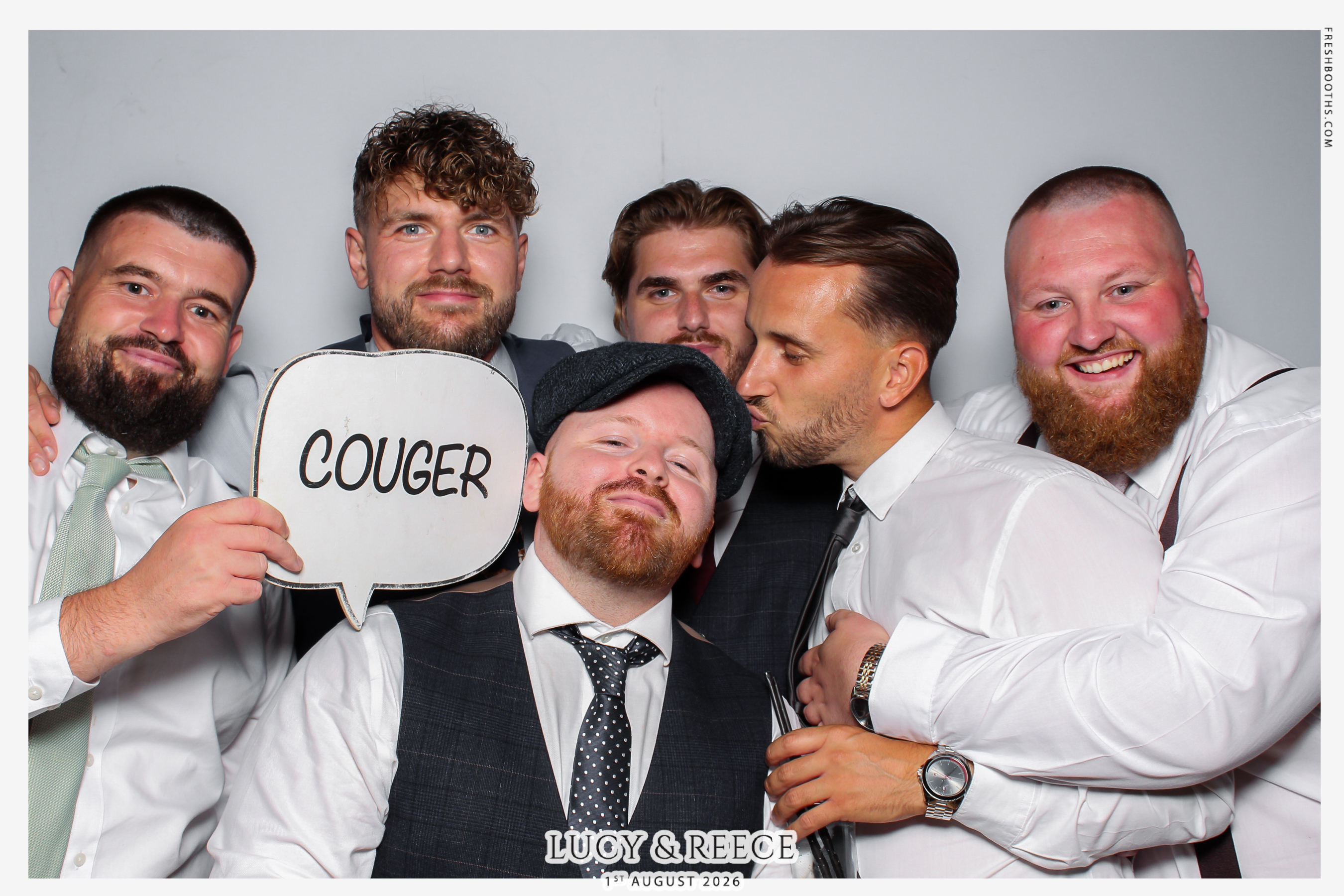 Reece & Lucy Wedding | View more photos from the event at gallery.freshbooths.com/u/FreshBooths/Reece-Lucy-Wedding