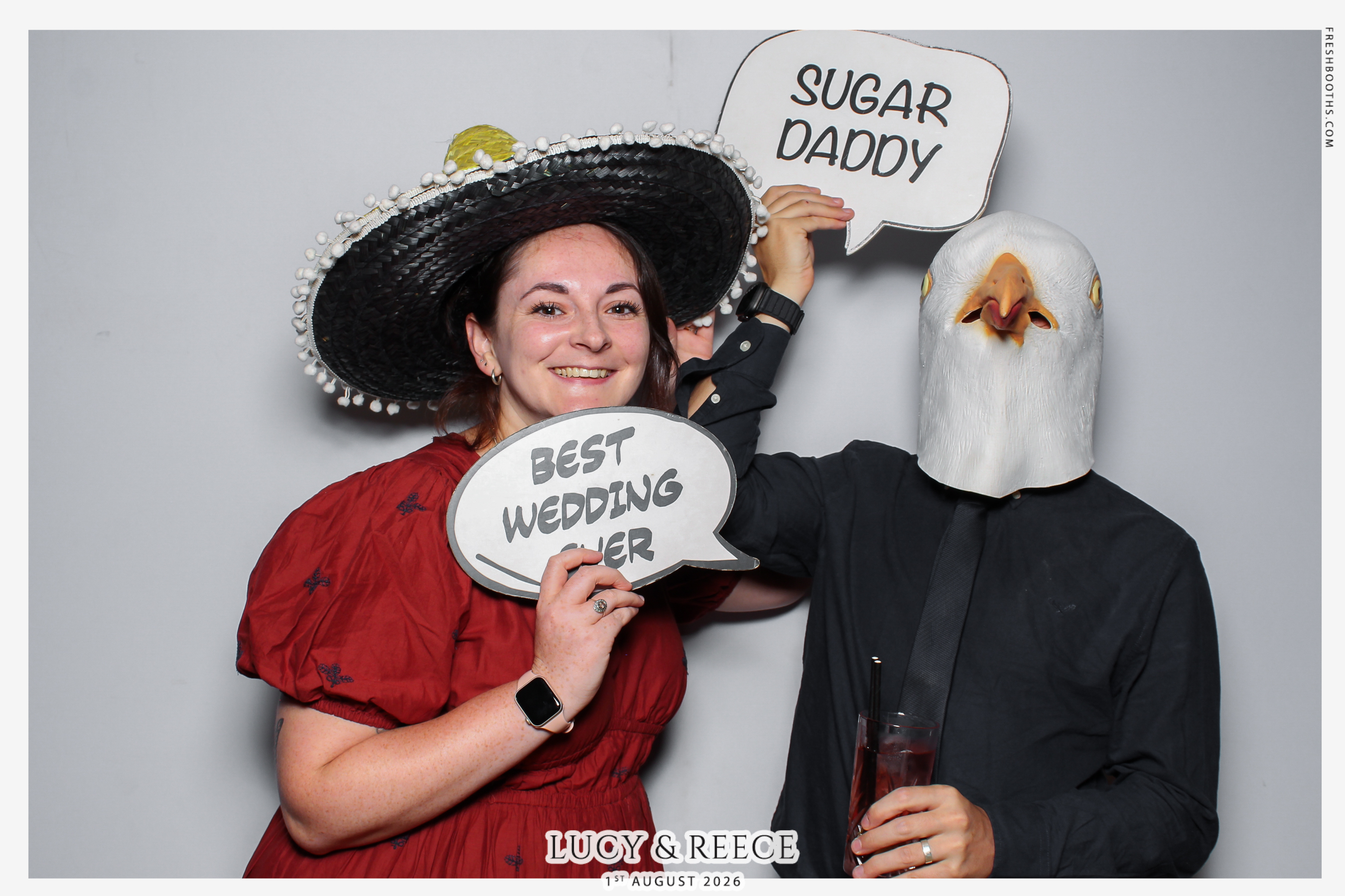 Reece & Lucy Wedding | View more photos from the event at gallery.freshbooths.com/u/FreshBooths/Reece-Lucy-Wedding