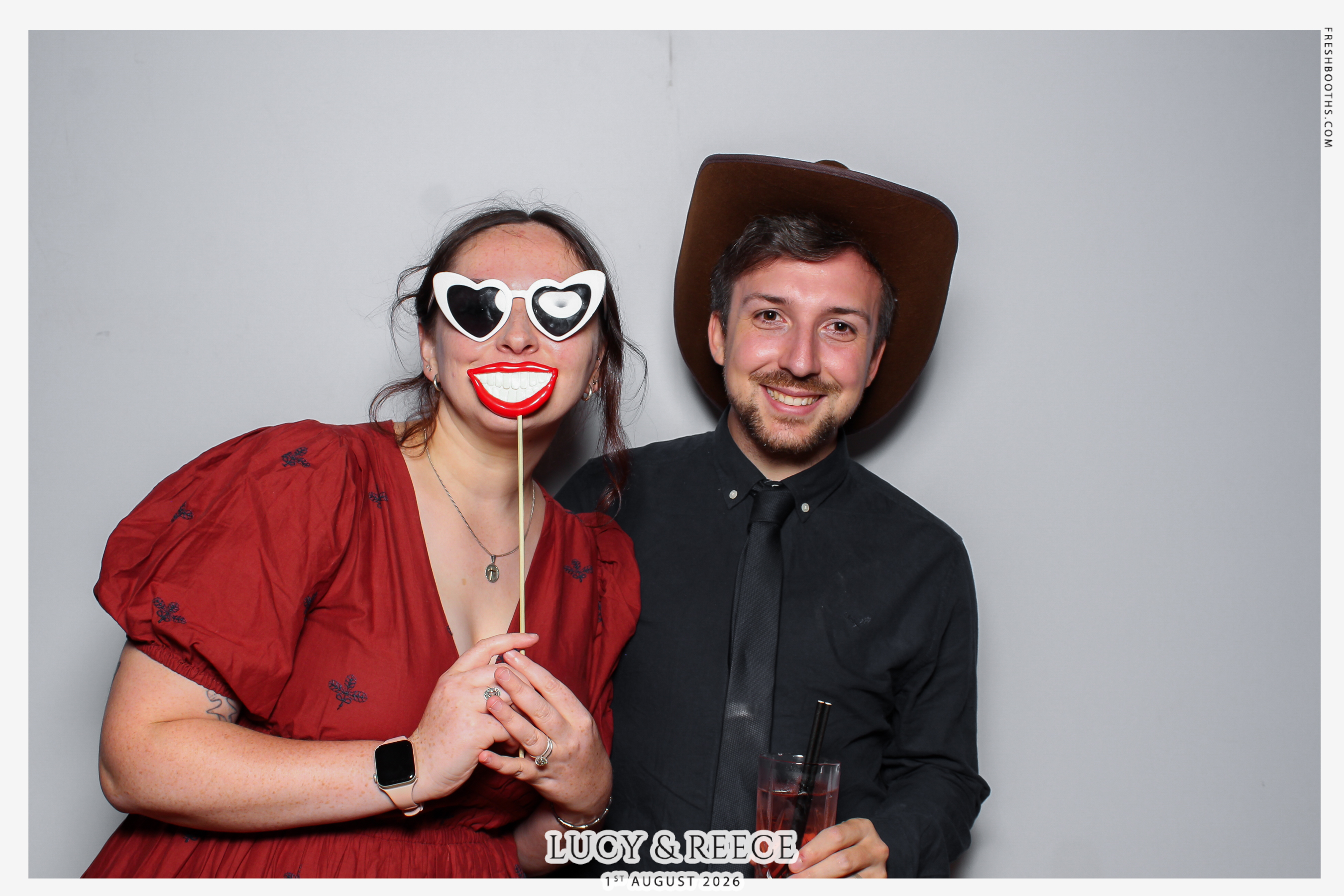 Reece & Lucy Wedding | View more photos from the event at gallery.freshbooths.com/u/FreshBooths/Reece-Lucy-Wedding