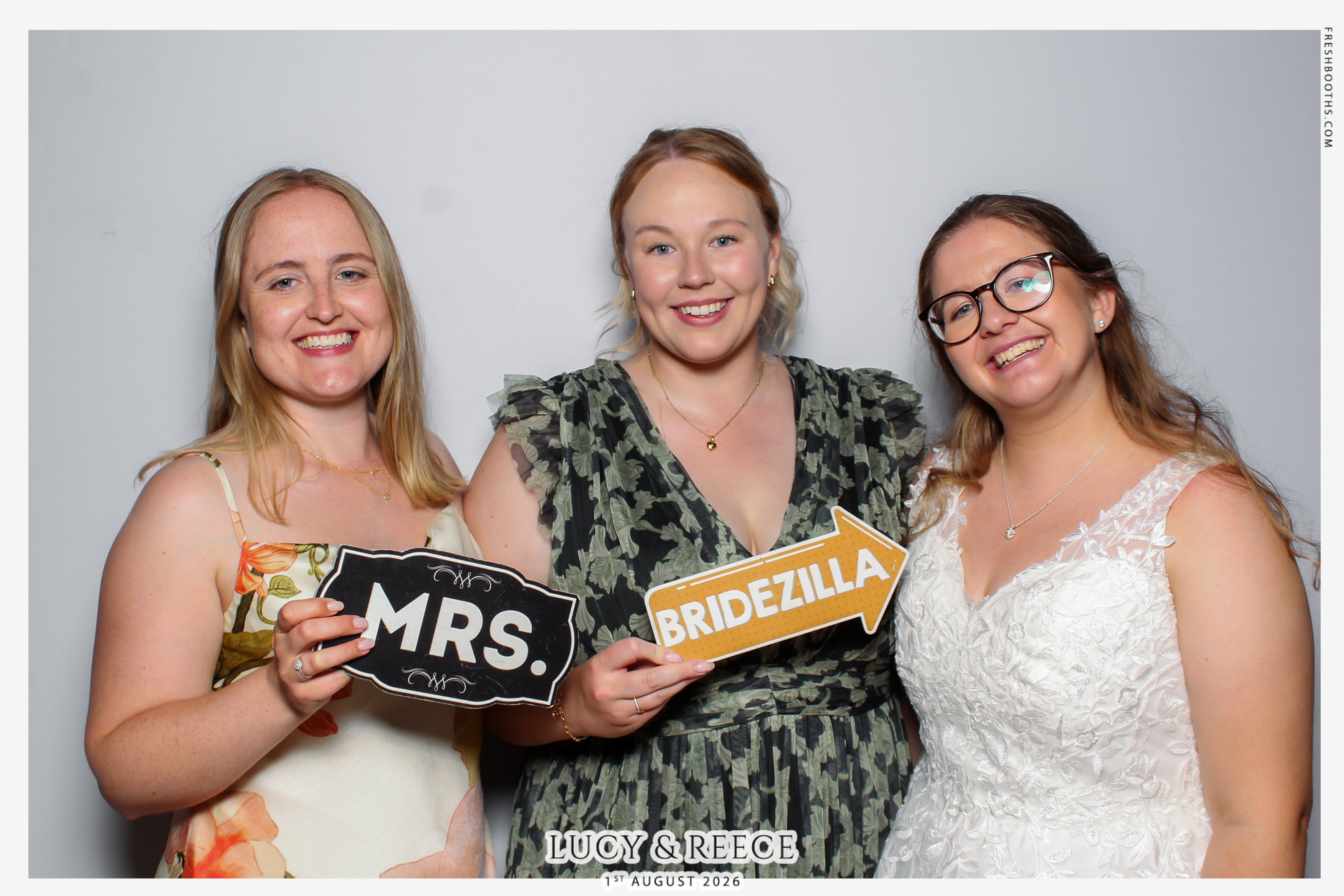 Reece & Lucy Wedding | View more photos from the event at gallery.freshbooths.com/u/FreshBooths/Reece-Lucy-Wedding