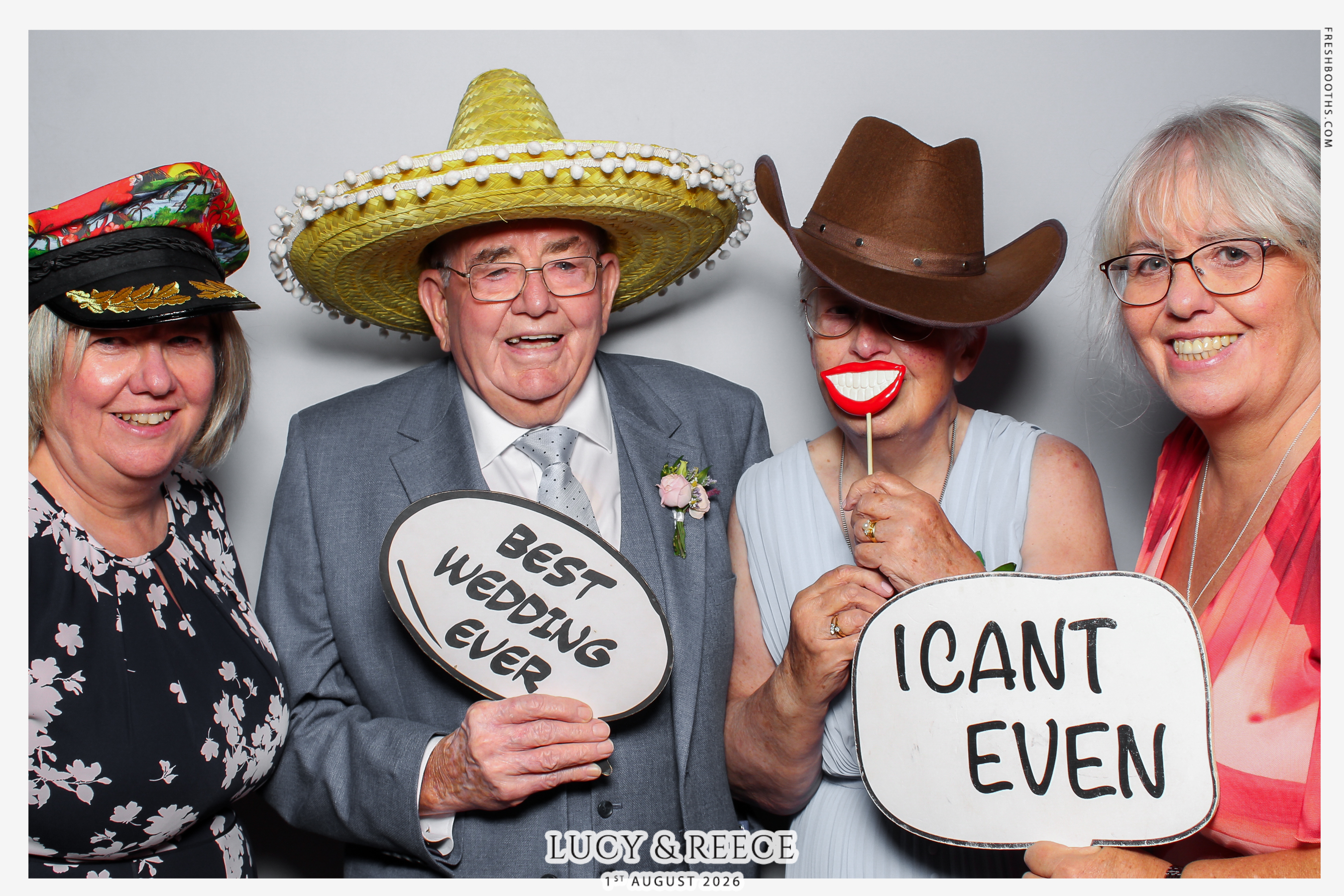 Reece & Lucy Wedding | View more photos from the event at gallery.freshbooths.com/u/FreshBooths/Reece-Lucy-Wedding
