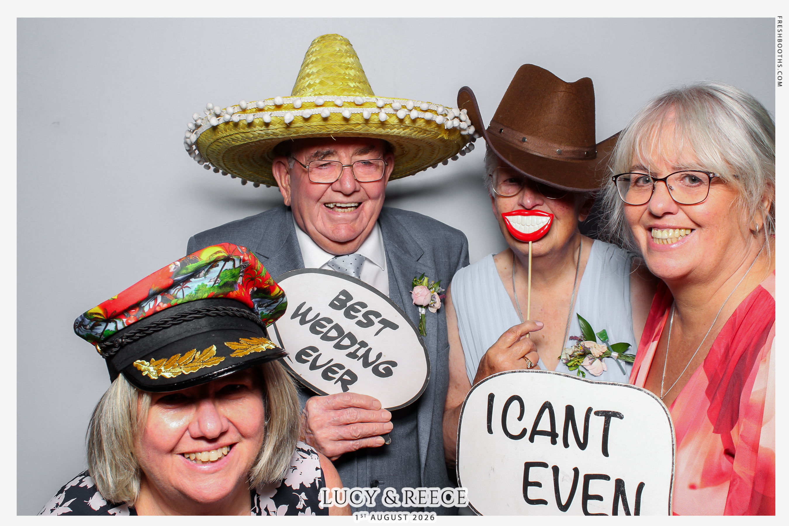 Reece & Lucy Wedding | View more photos from the event at gallery.freshbooths.com/u/FreshBooths/Reece-Lucy-Wedding