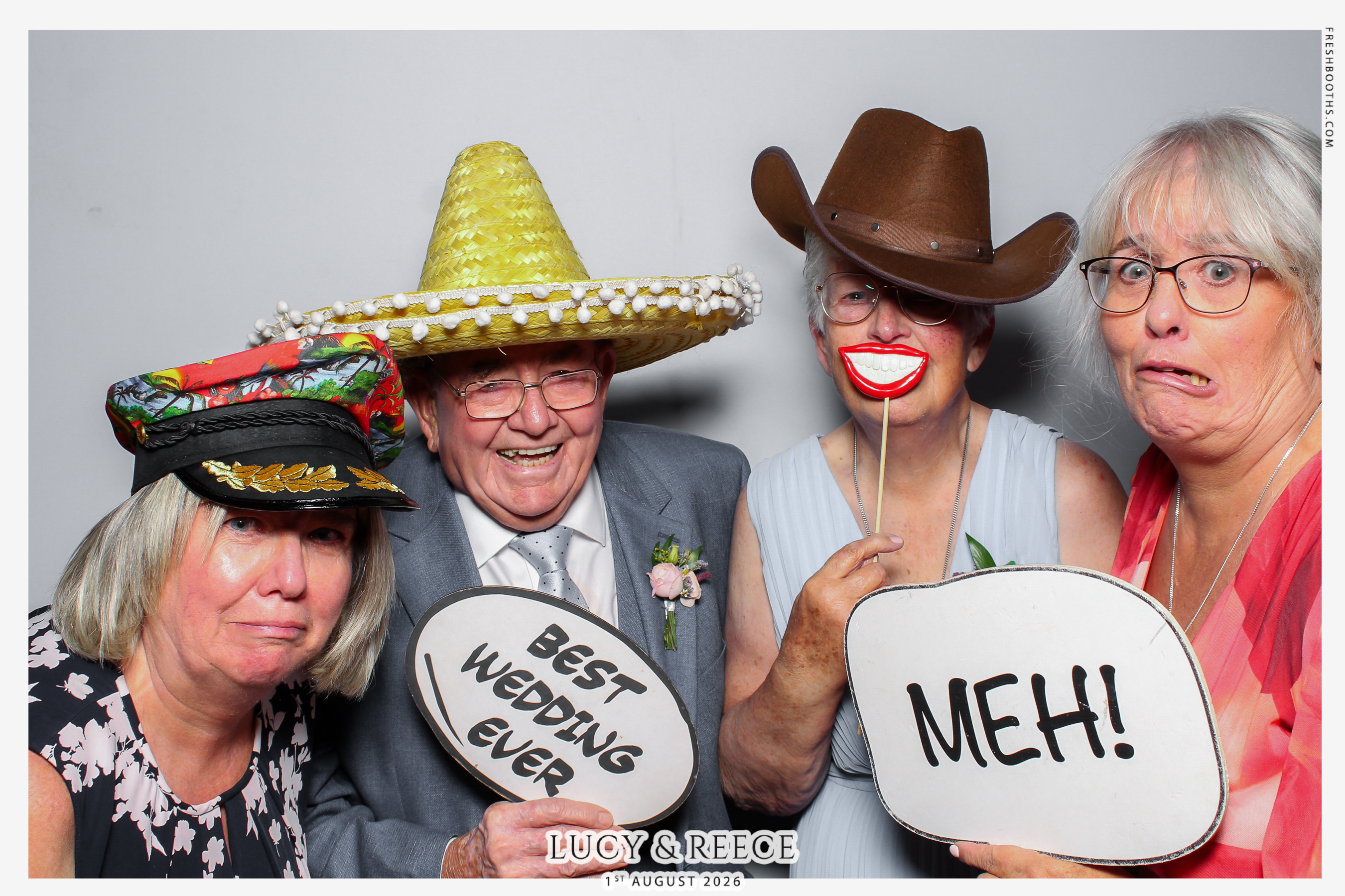 Reece & Lucy Wedding | View more photos from the event at gallery.freshbooths.com/u/FreshBooths/Reece-Lucy-Wedding