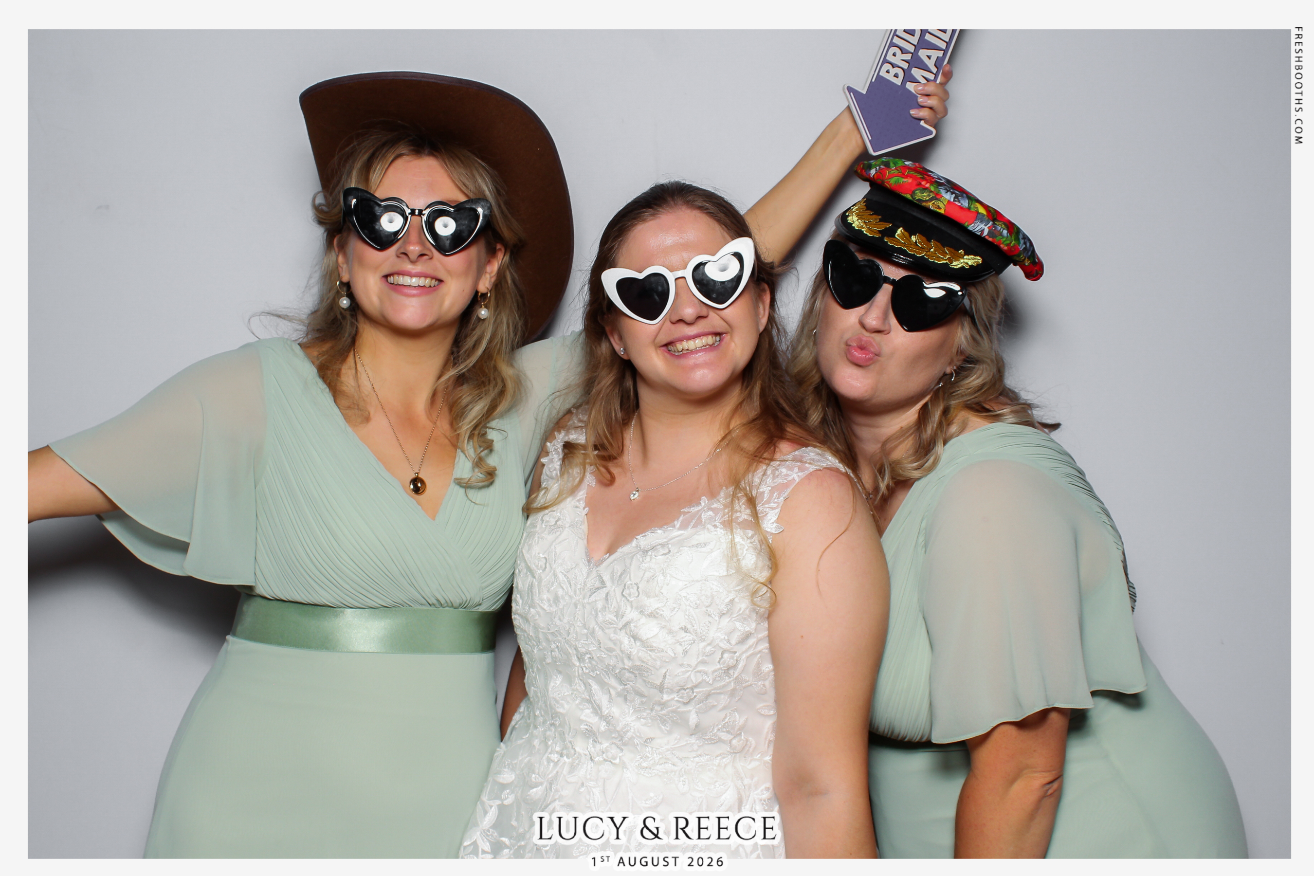 Reece & Lucy Wedding | View more photos from the event at gallery.freshbooths.com/u/FreshBooths/Reece-Lucy-Wedding