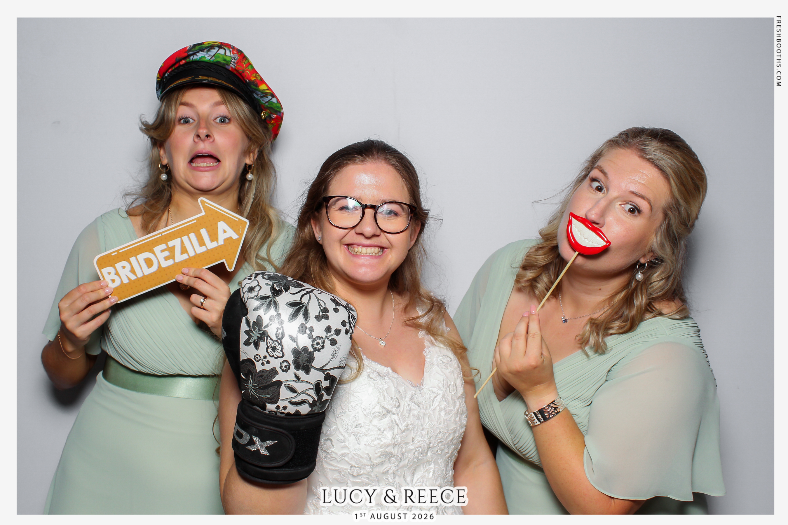 Reece & Lucy Wedding | View more photos from the event at gallery.freshbooths.com/u/FreshBooths/Reece-Lucy-Wedding