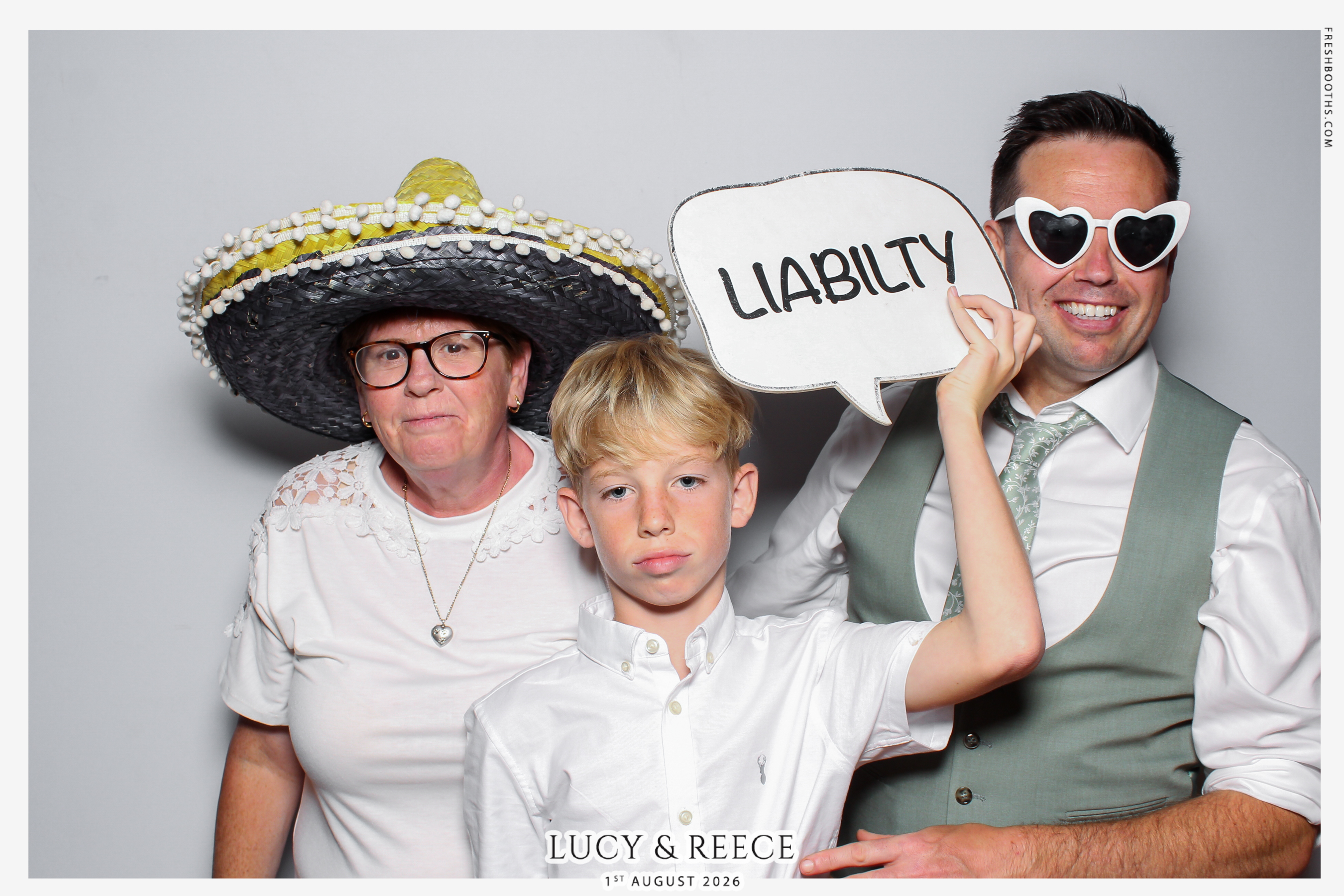 Reece & Lucy Wedding | View more photos from the event at gallery.freshbooths.com/u/FreshBooths/Reece-Lucy-Wedding
