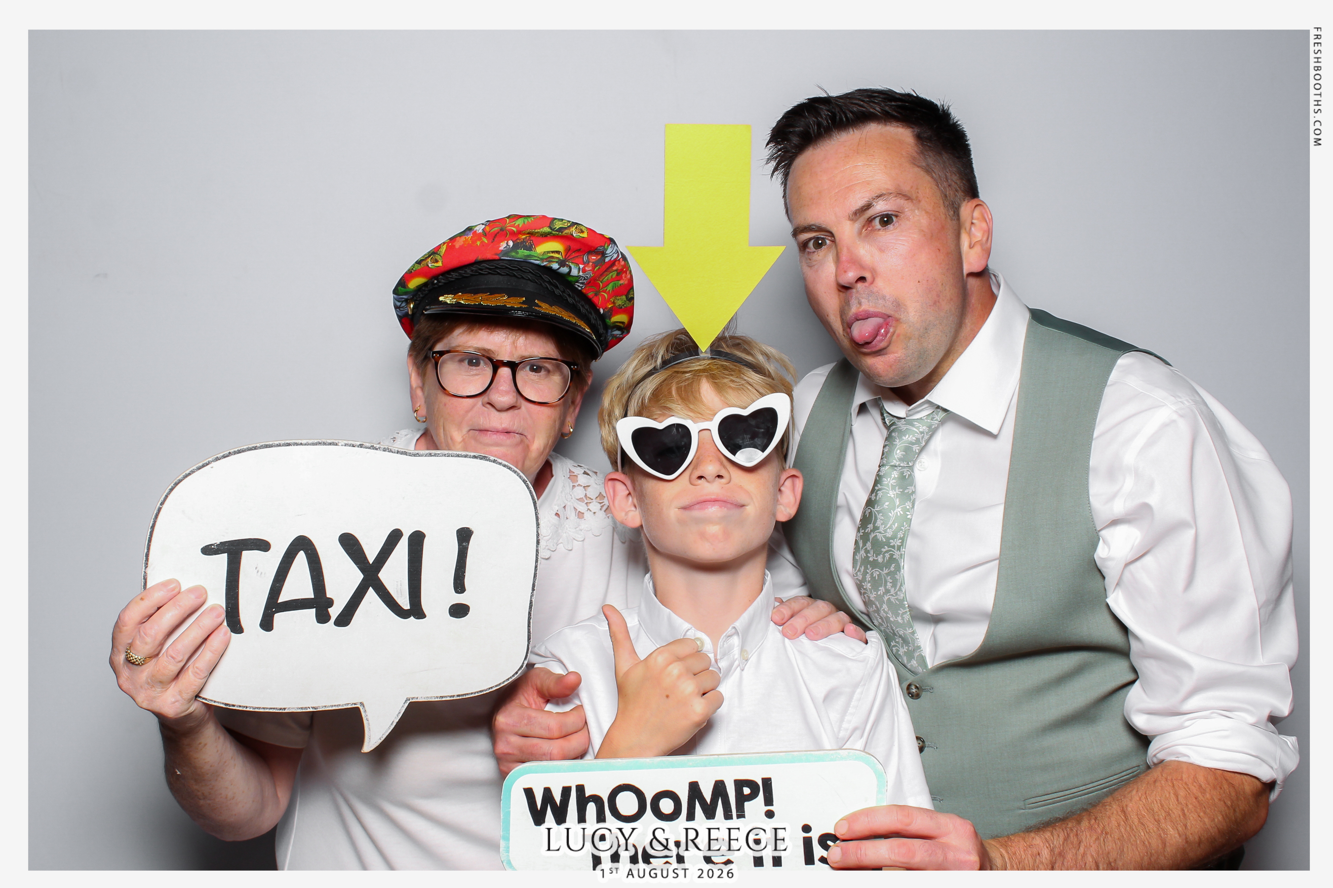 Reece & Lucy Wedding | View more photos from the event at gallery.freshbooths.com/u/FreshBooths/Reece-Lucy-Wedding