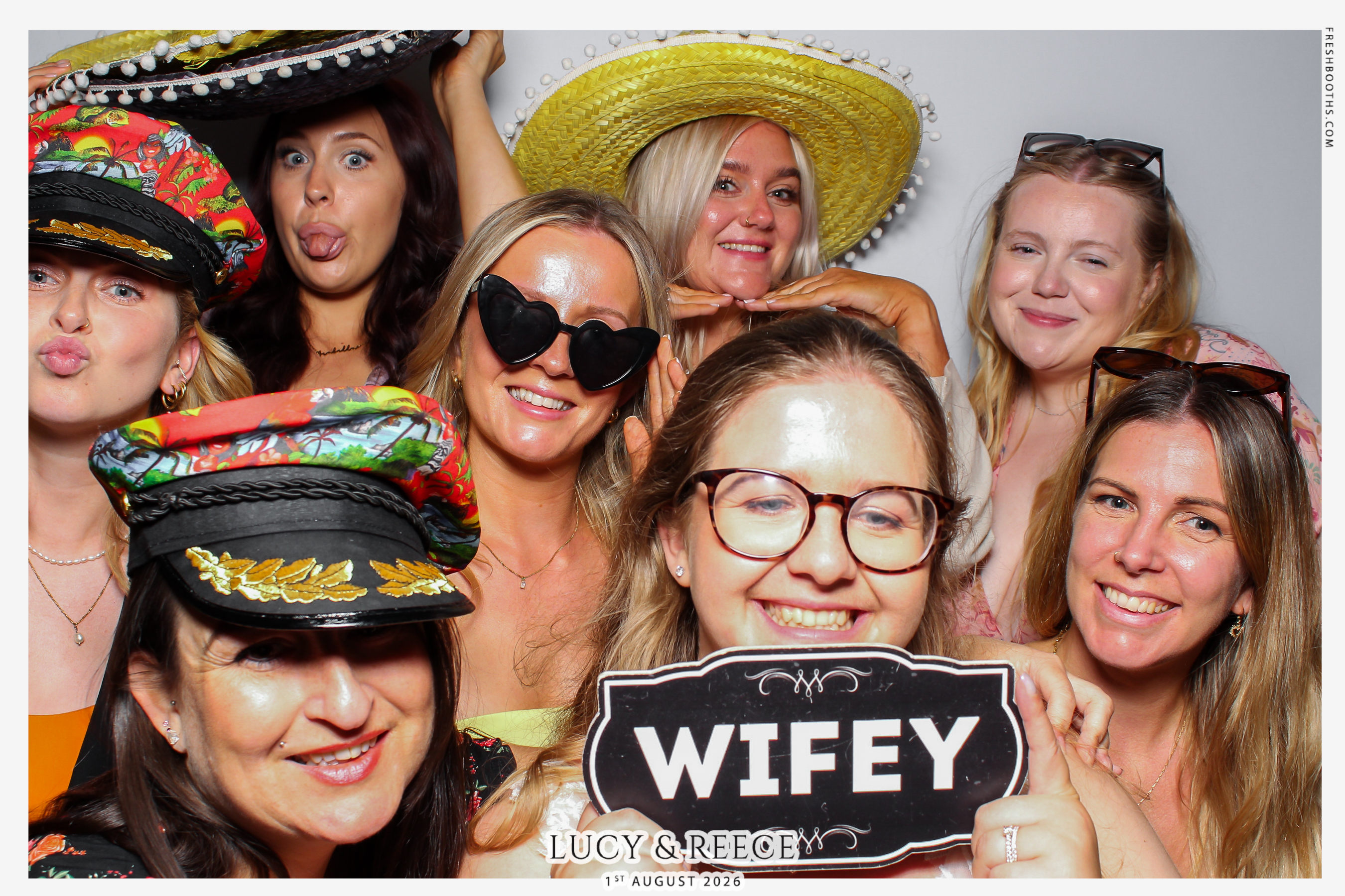 Reece & Lucy Wedding | View more photos from the event at gallery.freshbooths.com/u/FreshBooths/Reece-Lucy-Wedding