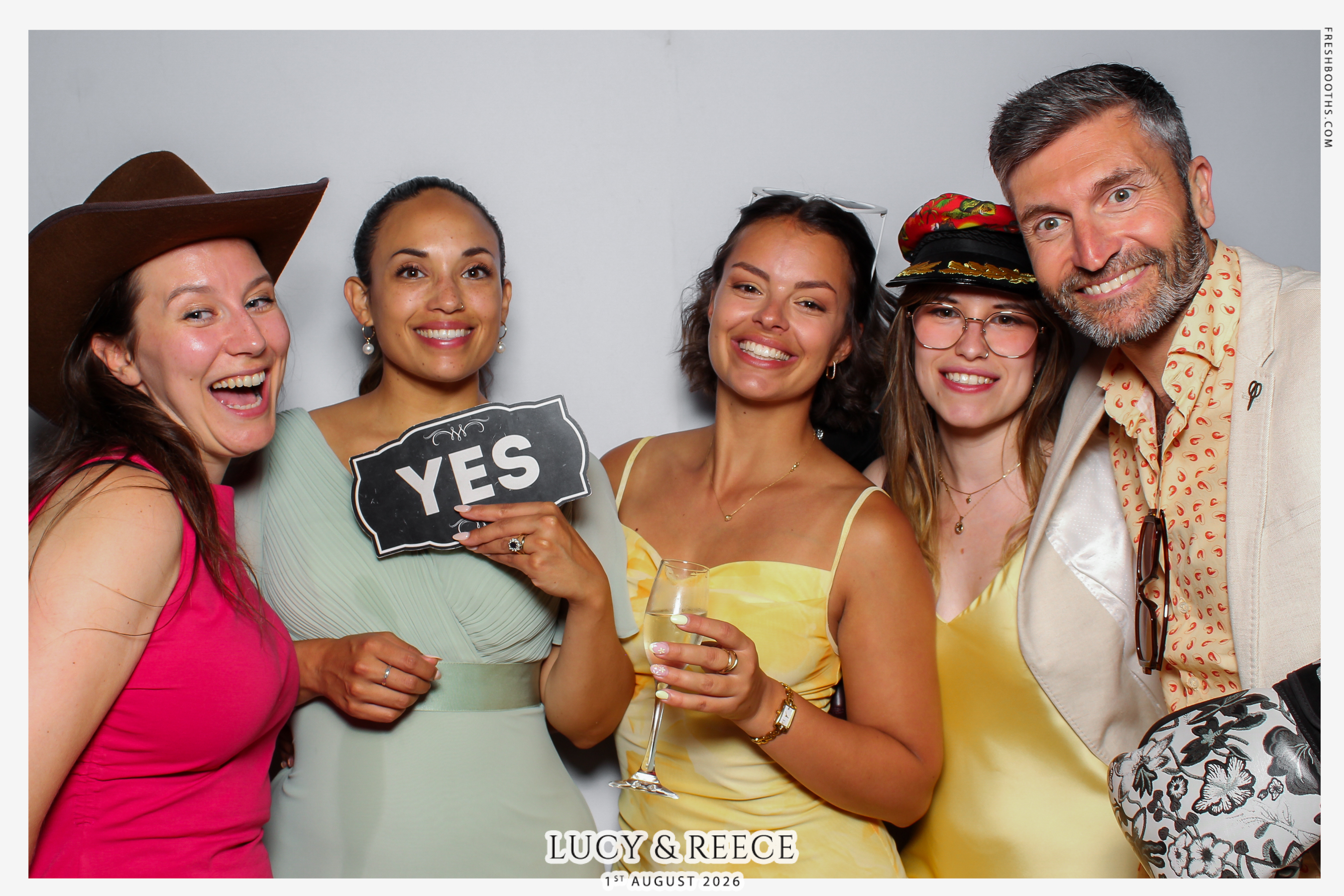Reece & Lucy Wedding | View more photos from the event at gallery.freshbooths.com/u/FreshBooths/Reece-Lucy-Wedding