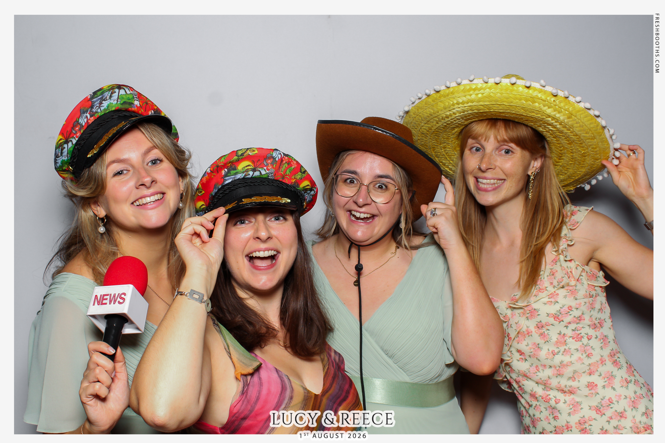 Reece & Lucy Wedding | View more photos from the event at gallery.freshbooths.com/u/FreshBooths/Reece-Lucy-Wedding