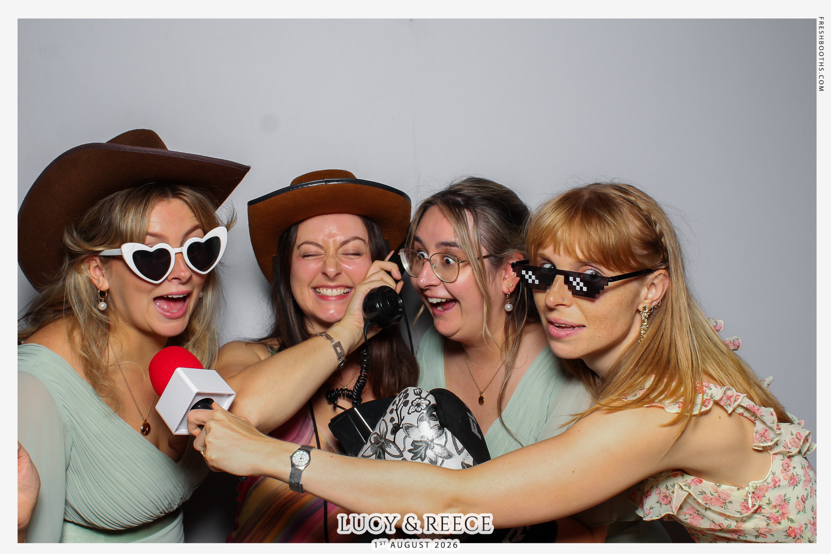 Reece & Lucy Wedding | View more photos from the event at gallery.freshbooths.com/u/FreshBooths/Reece-Lucy-Wedding