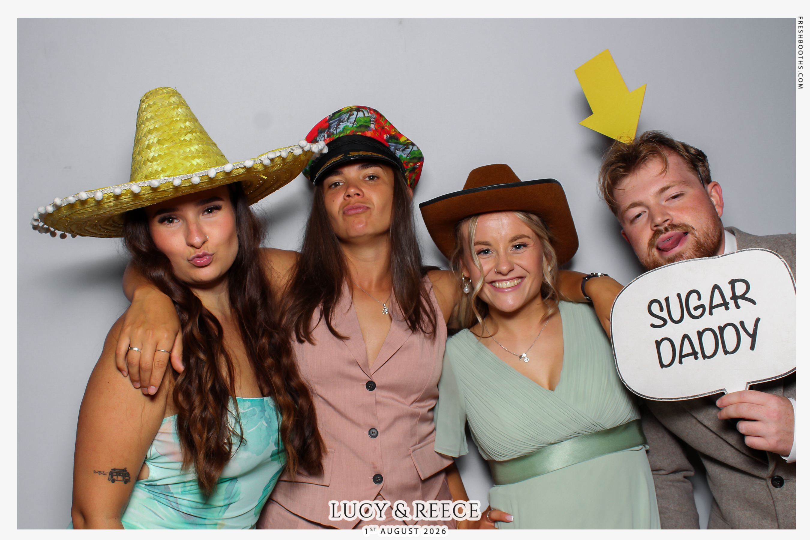 Reece & Lucy Wedding | View more photos from the event at gallery.freshbooths.com/u/FreshBooths/Reece-Lucy-Wedding