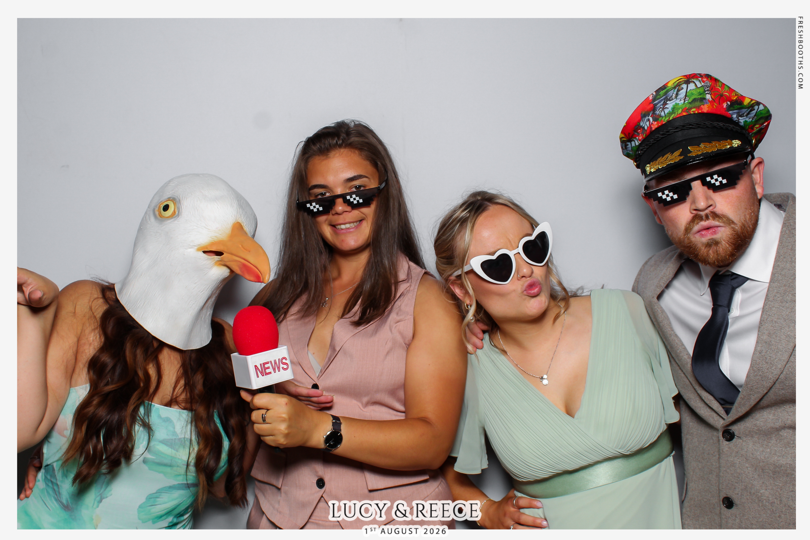 Reece & Lucy Wedding | View more photos from the event at gallery.freshbooths.com/u/FreshBooths/Reece-Lucy-Wedding