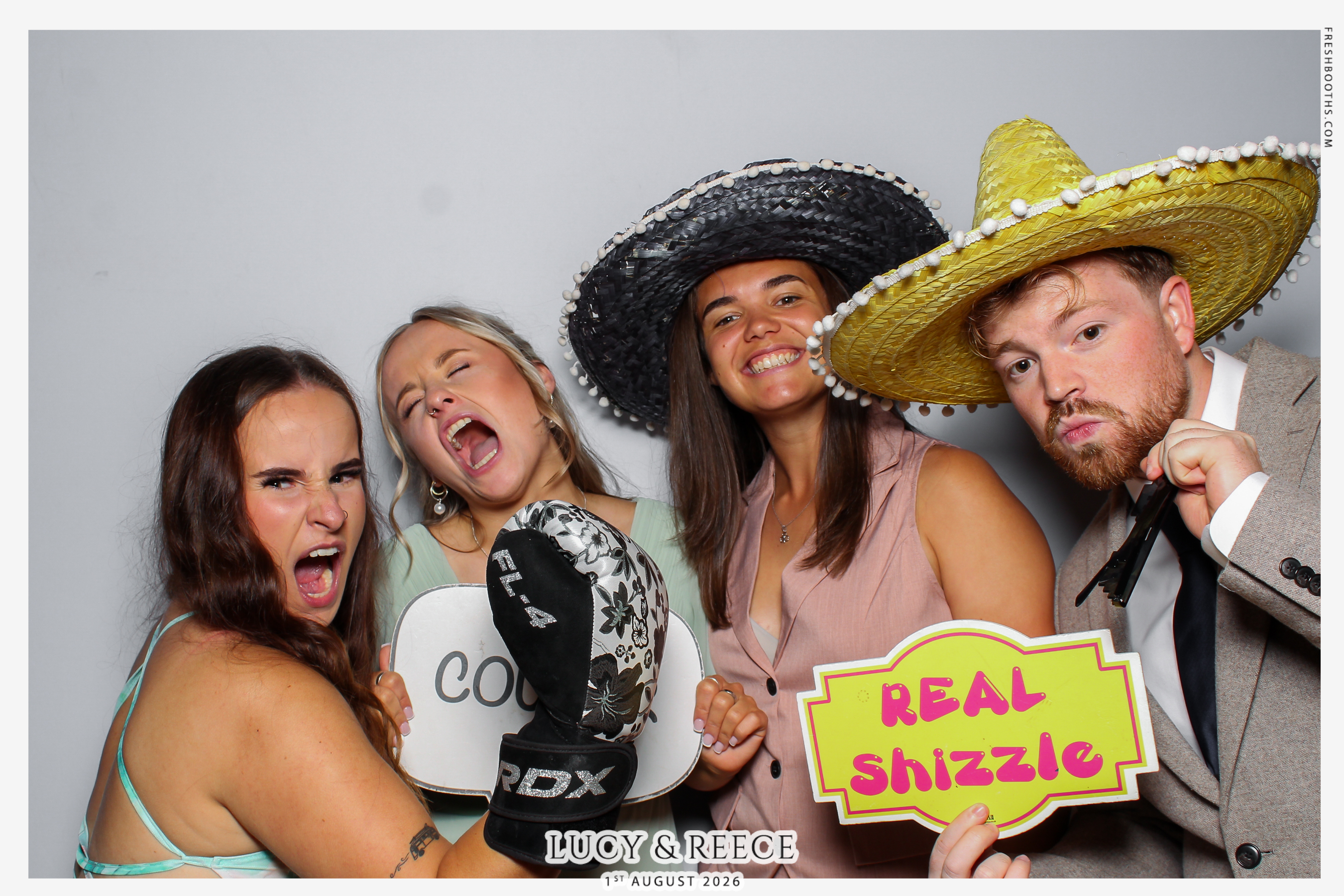 Reece & Lucy Wedding | View more photos from the event at gallery.freshbooths.com/u/FreshBooths/Reece-Lucy-Wedding