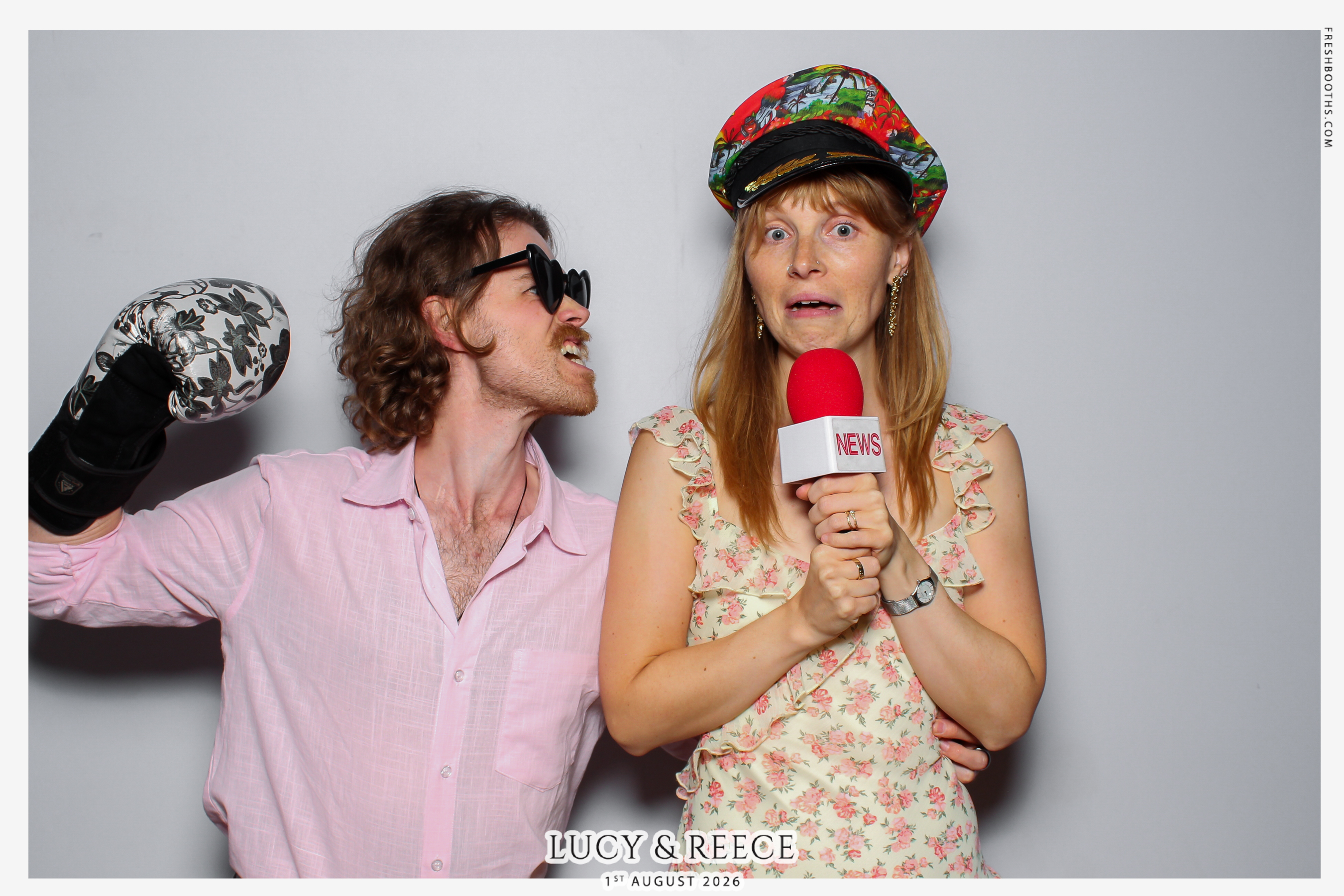 Reece & Lucy Wedding | View more photos from the event at gallery.freshbooths.com/u/FreshBooths/Reece-Lucy-Wedding