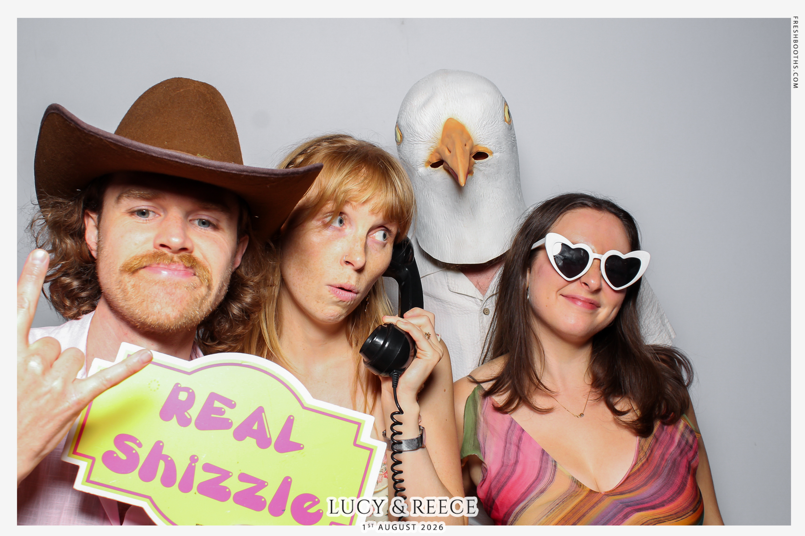 Reece & Lucy Wedding | View more photos from the event at gallery.freshbooths.com/u/FreshBooths/Reece-Lucy-Wedding