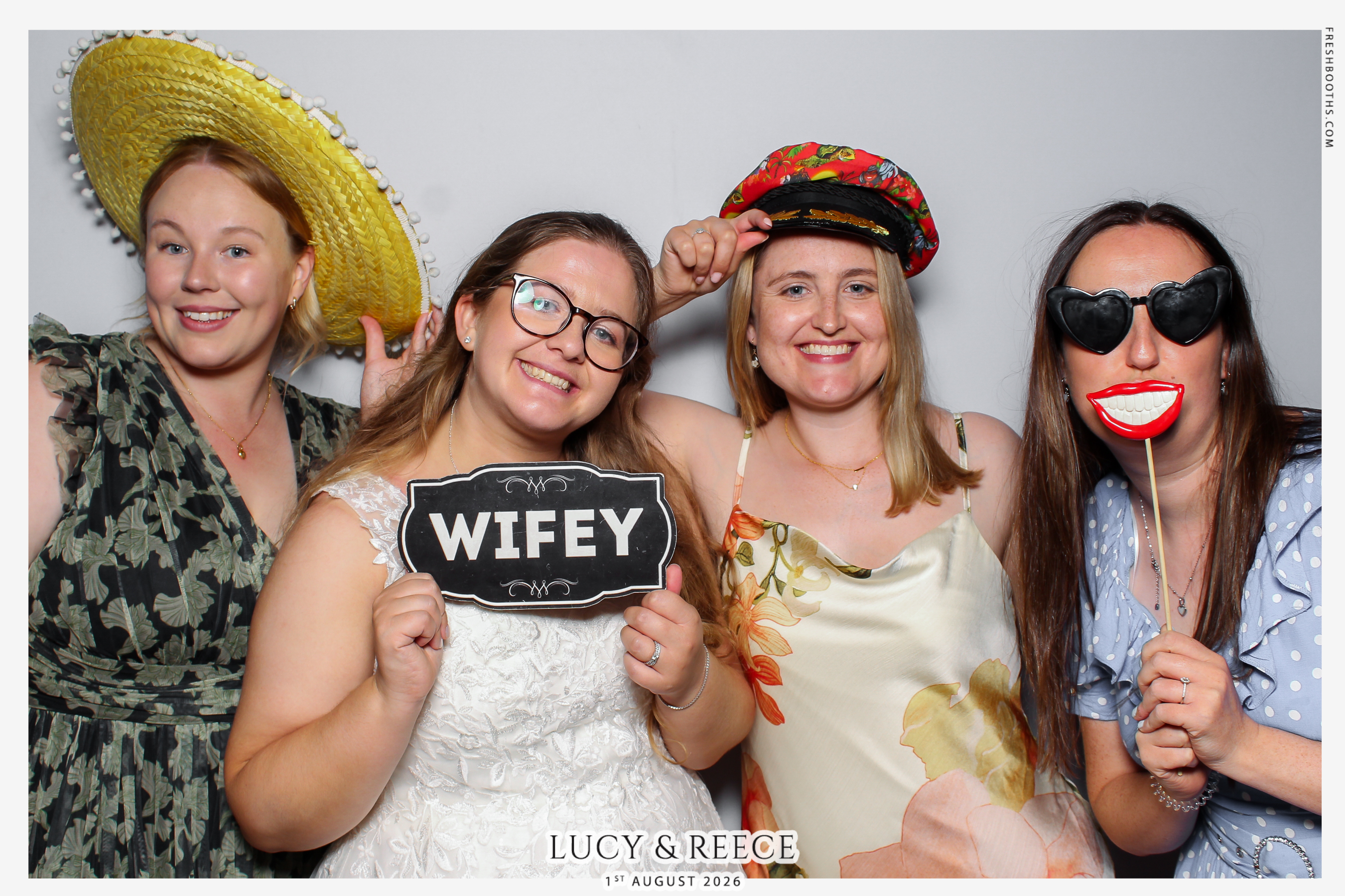 Reece & Lucy Wedding | View more photos from the event at gallery.freshbooths.com/u/FreshBooths/Reece-Lucy-Wedding