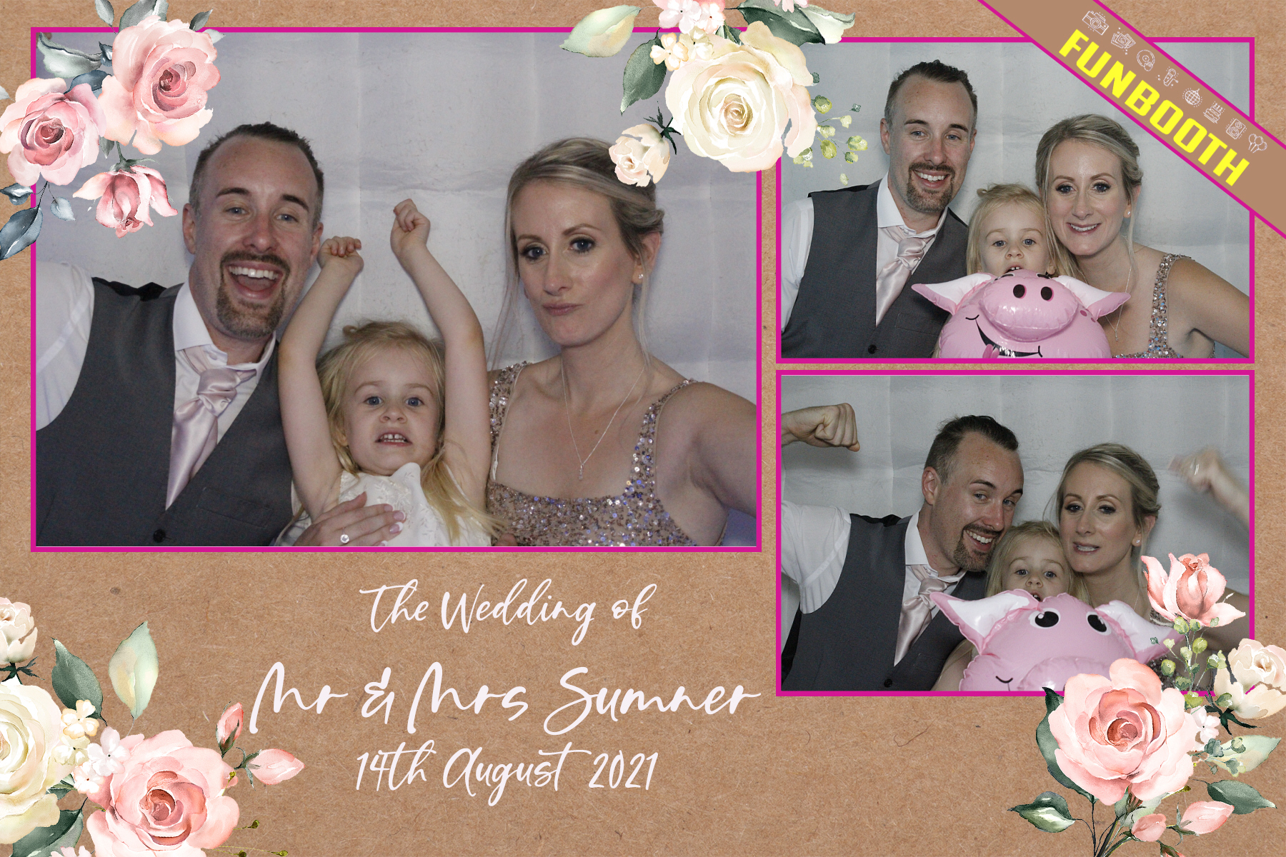 Mr & Mrs Sumner's Wedding | View more photos from the event at gallery.funbooth.uk.com/u/FunboothLTD1/Mr-Mrs-Sumners-Wedding