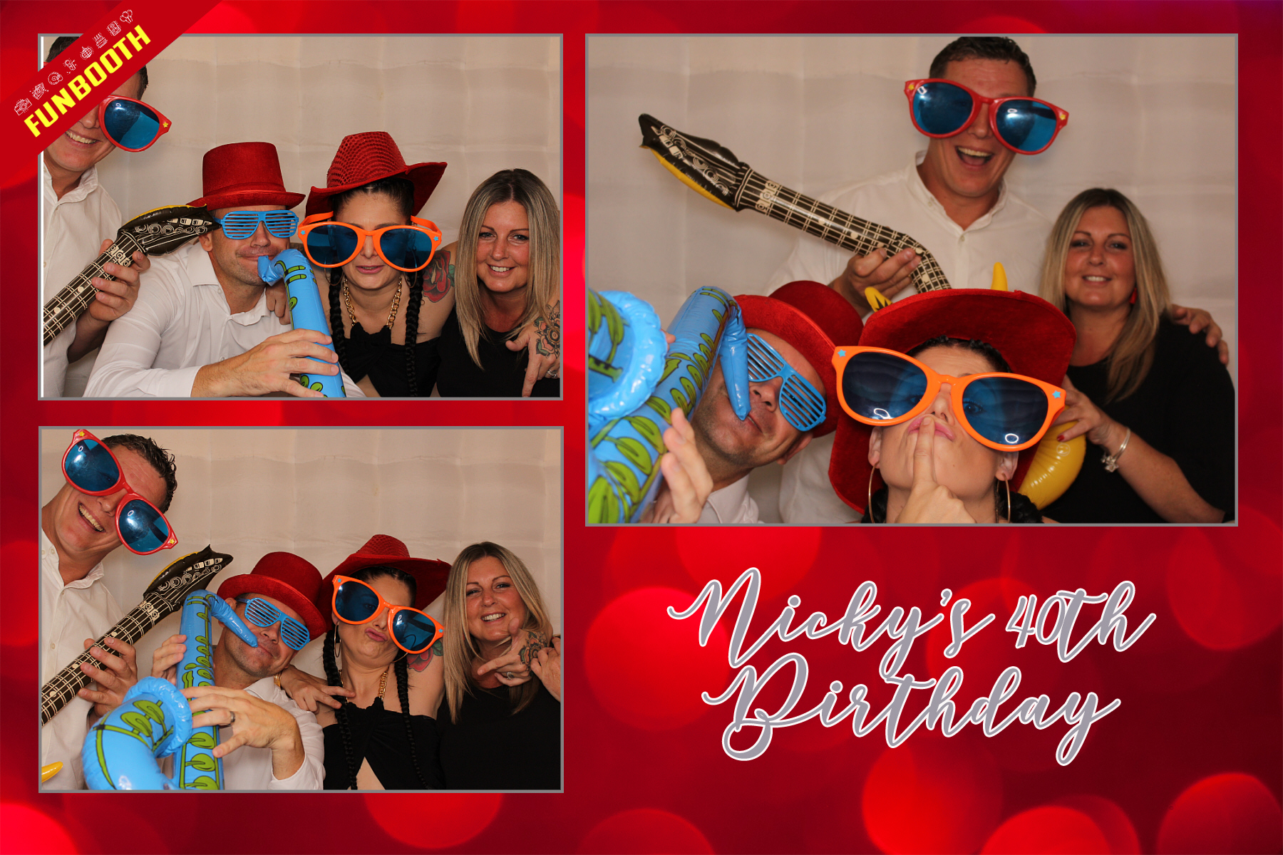 Nicky's 40th Birthday | View more photos from the event at gallery.funbooth.uk.com/u/FunboothLTD1/Nickys-40th-Birthday