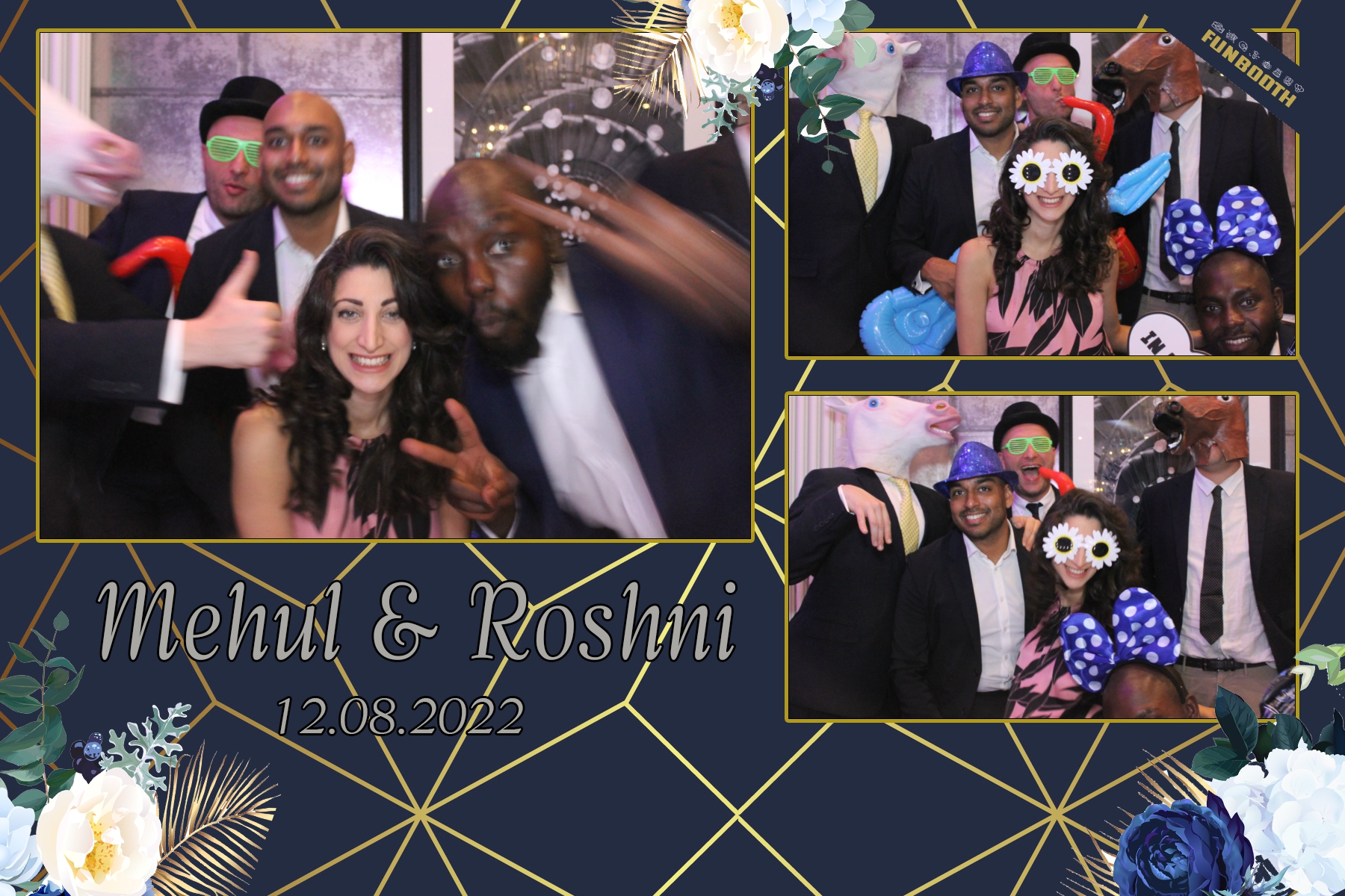 Mehul & Roshni | View more photos from the event at gallery.funbooth.uk.com/u/FunboothLTD1/Mehul-Roshni