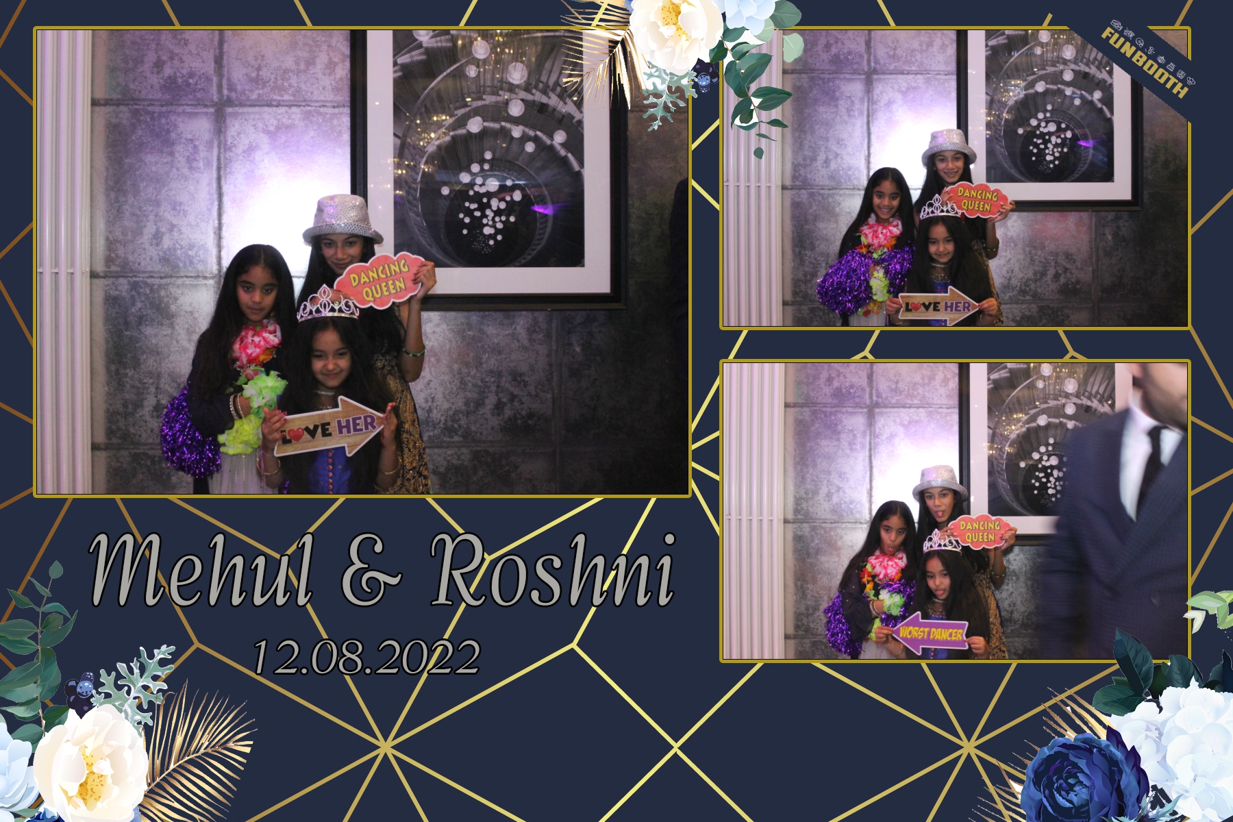 Mehul & Roshni | View more photos from the event at gallery.funbooth.uk.com/u/FunboothLTD1/Mehul-Roshni