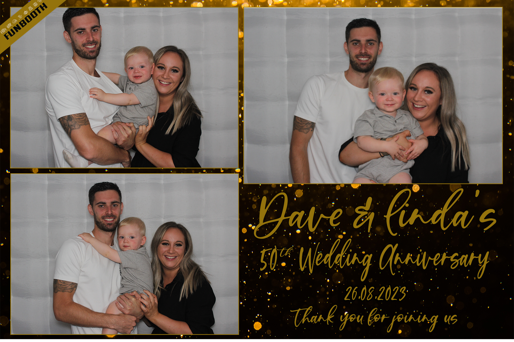Dave & Linda's 50th Wedding Anniversary | View more photos from the event at gallery.funbooth.uk.com/u/FunboothLTD1/Dave-Lindas-50th-Wedding-Anniversary