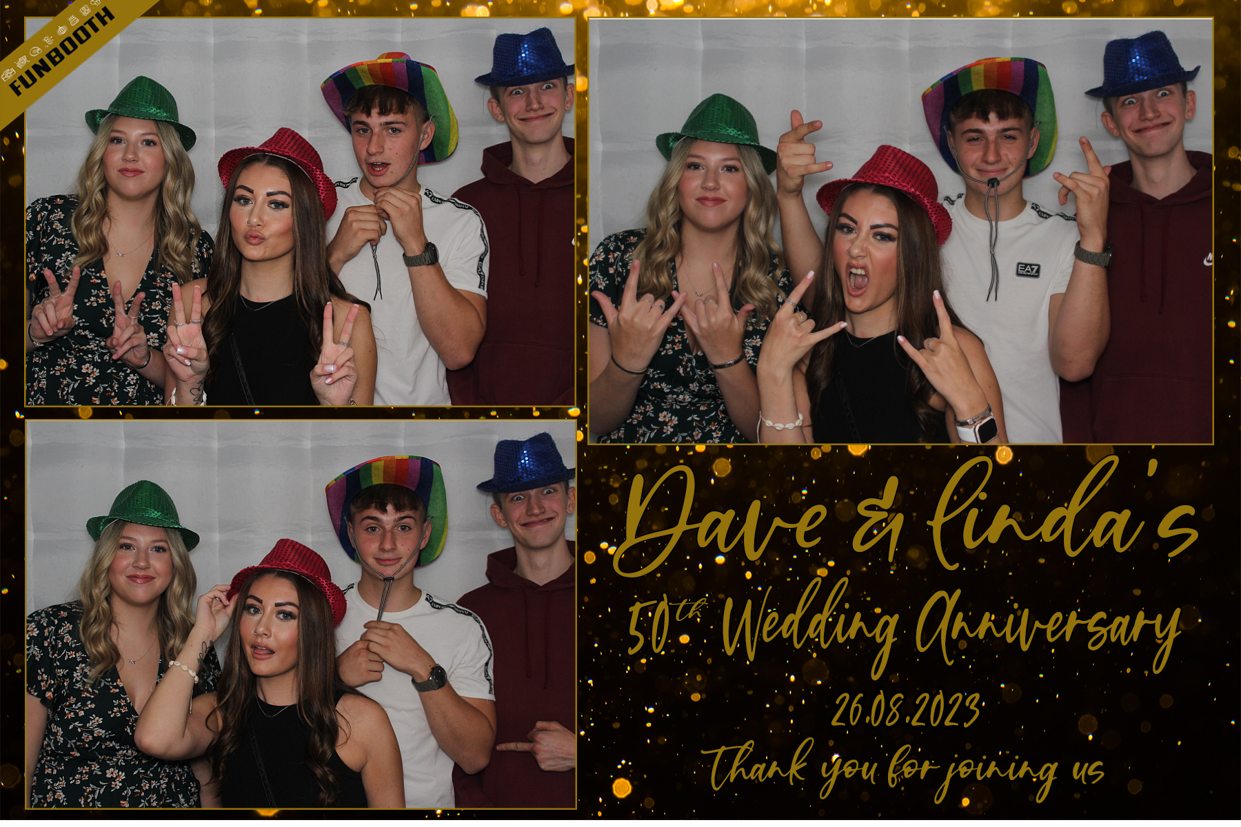 Dave & Linda's 50th Wedding Anniversary | View more photos from the event at gallery.funbooth.uk.com/u/FunboothLTD1/Dave-Lindas-50th-Wedding-Anniversary