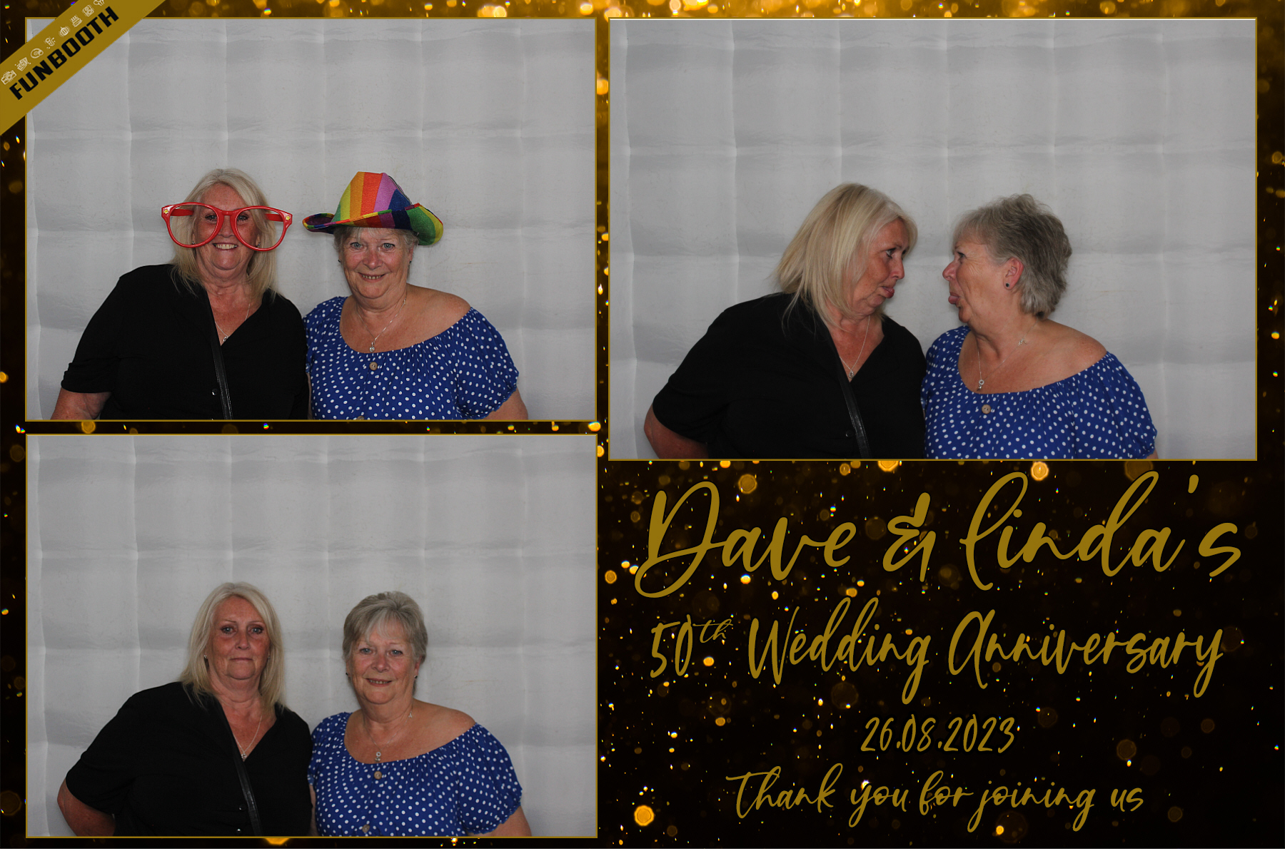 Dave & Linda's 50th Wedding Anniversary | View more photos from the event at gallery.funbooth.uk.com/u/FunboothLTD1/Dave-Lindas-50th-Wedding-Anniversary