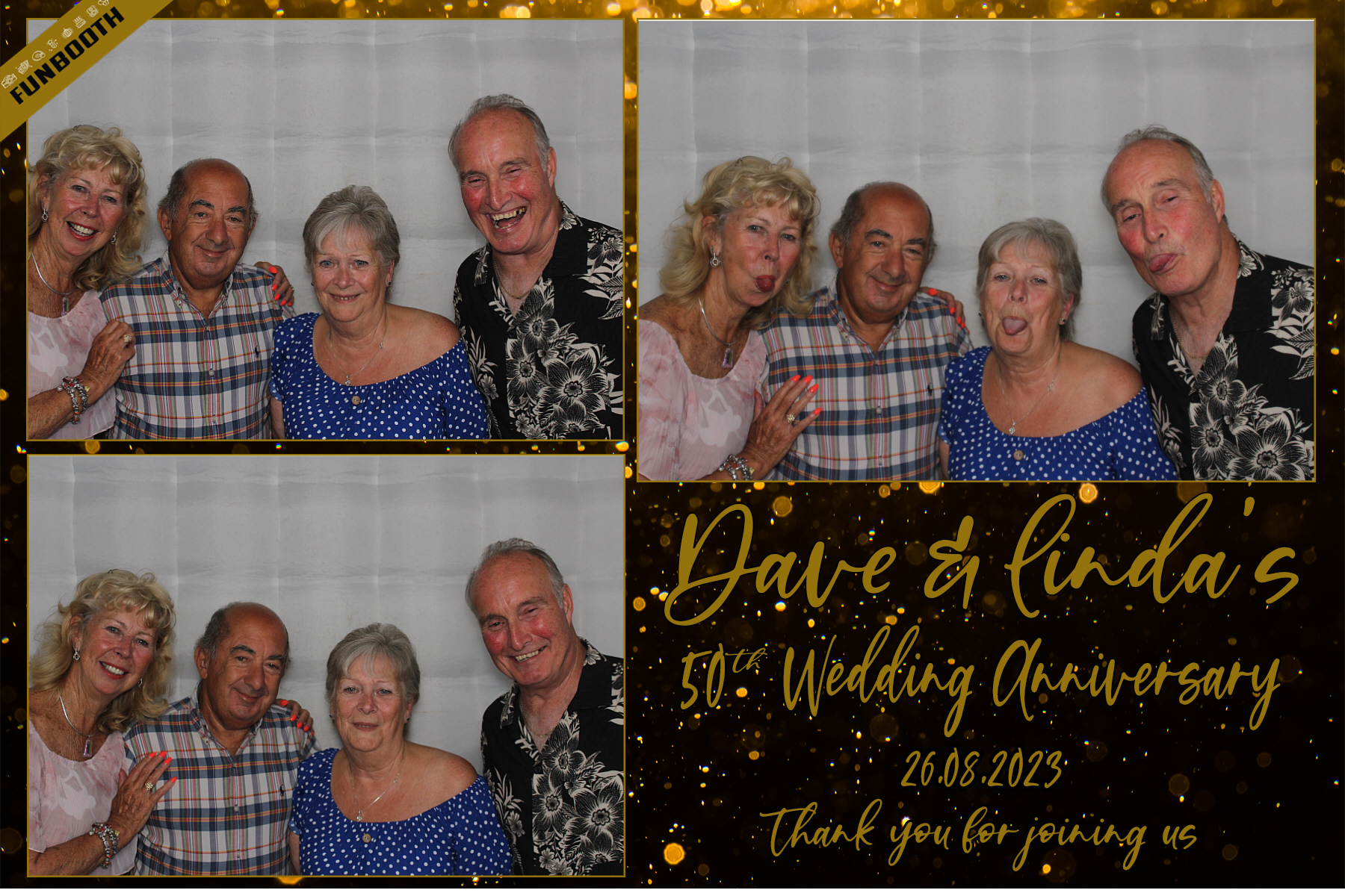 Dave & Linda's 50th Wedding Anniversary | View more photos from the event at gallery.funbooth.uk.com/u/FunboothLTD1/Dave-Lindas-50th-Wedding-Anniversary
