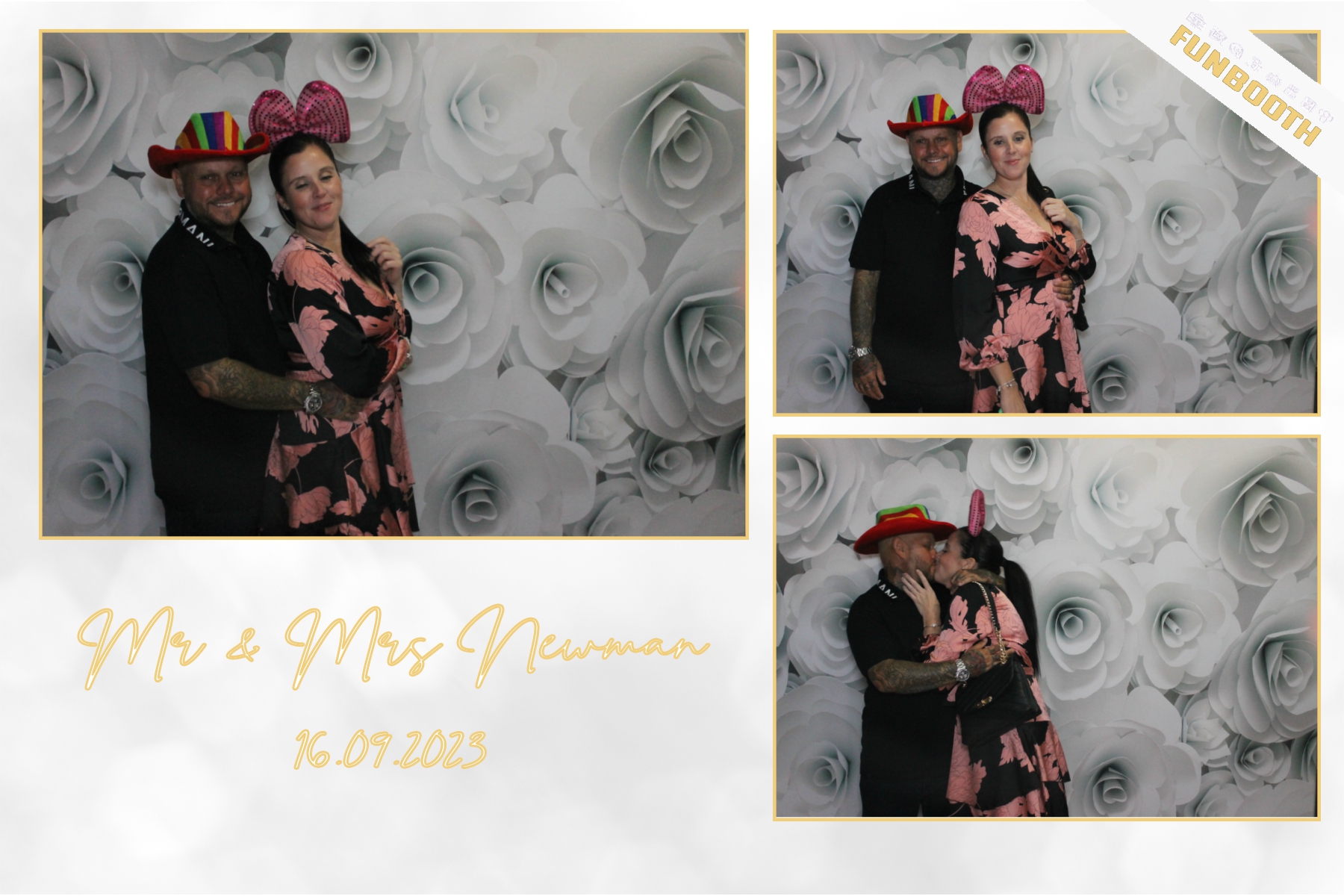 Mr & Mrs Newman | View more photos from the event at gallery.funbooth.uk.com/u/FunboothLTD1/Mr-Mrs-Newman