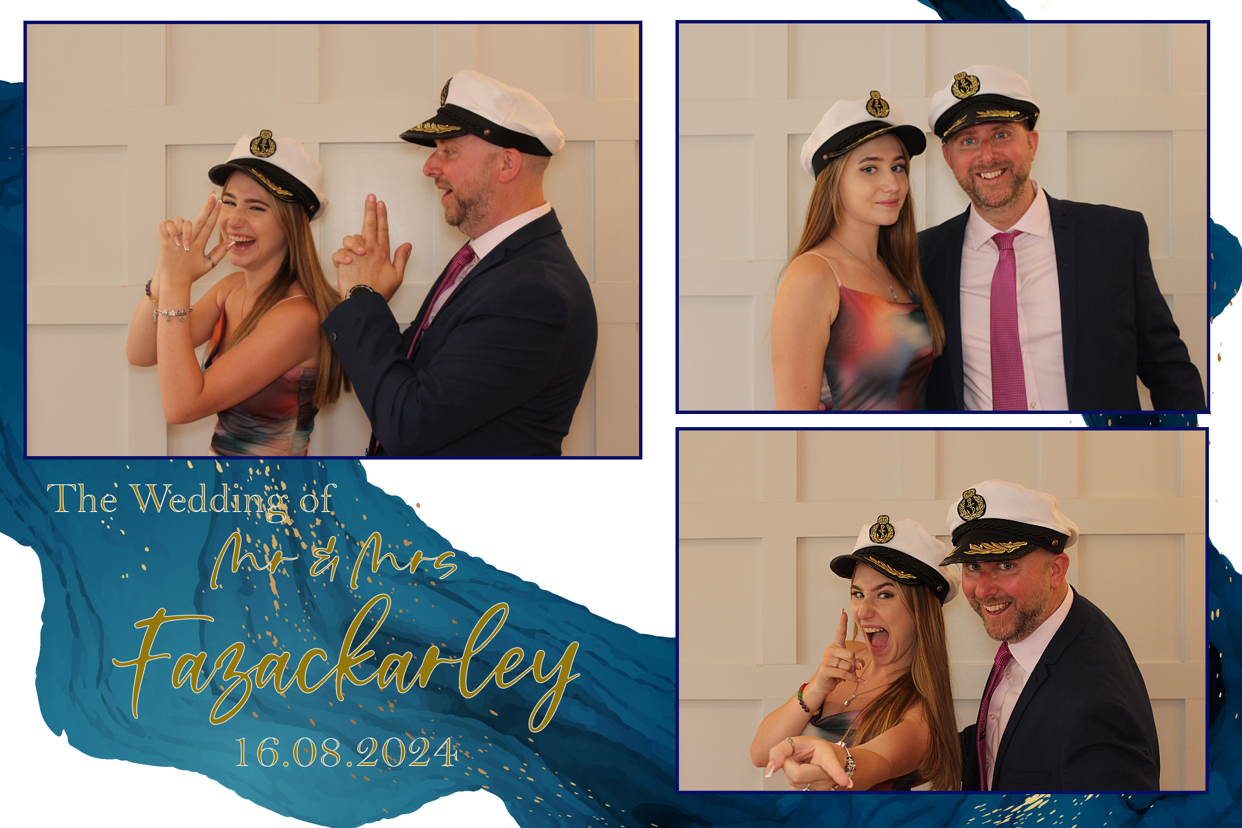 Mr & Mrs Fazackarley | View more photos from the event at gallery.funbooth.uk.com/u/FunboothLTD1/Mr-Mrs-Fazackarley