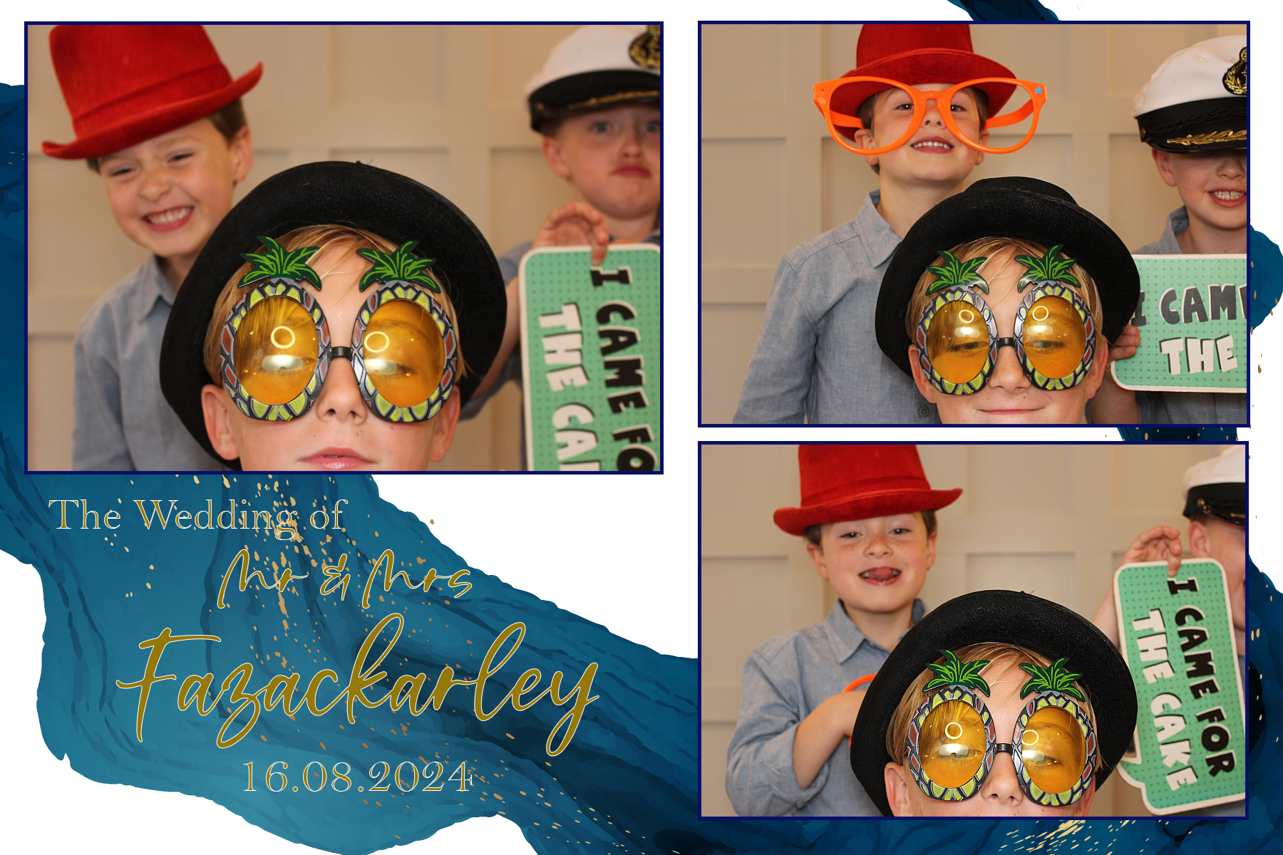 Mr & Mrs Fazackarley | View more photos from the event at gallery.funbooth.uk.com/u/FunboothLTD1/Mr-Mrs-Fazackarley