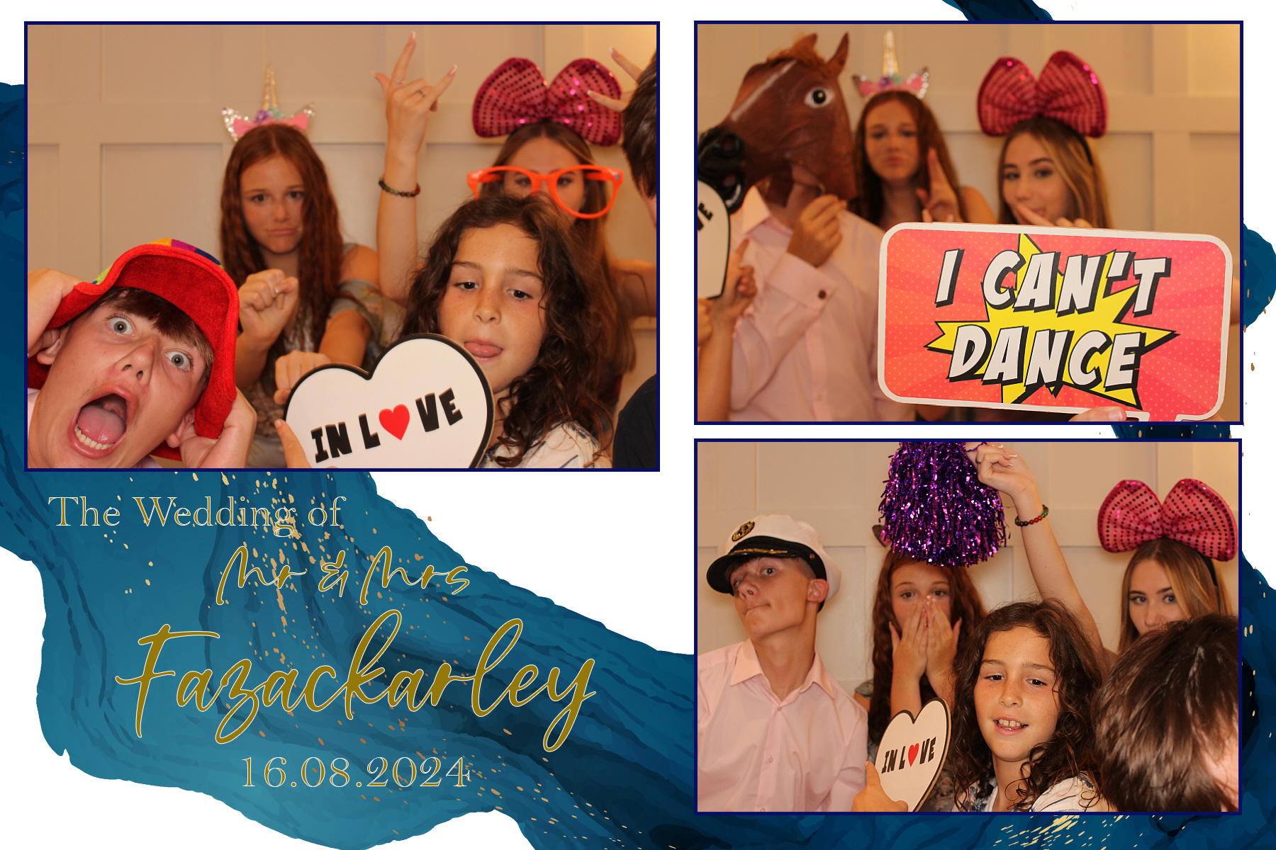Mr & Mrs Fazackarley | View more photos from the event at gallery.funbooth.uk.com/u/FunboothLTD1/Mr-Mrs-Fazackarley