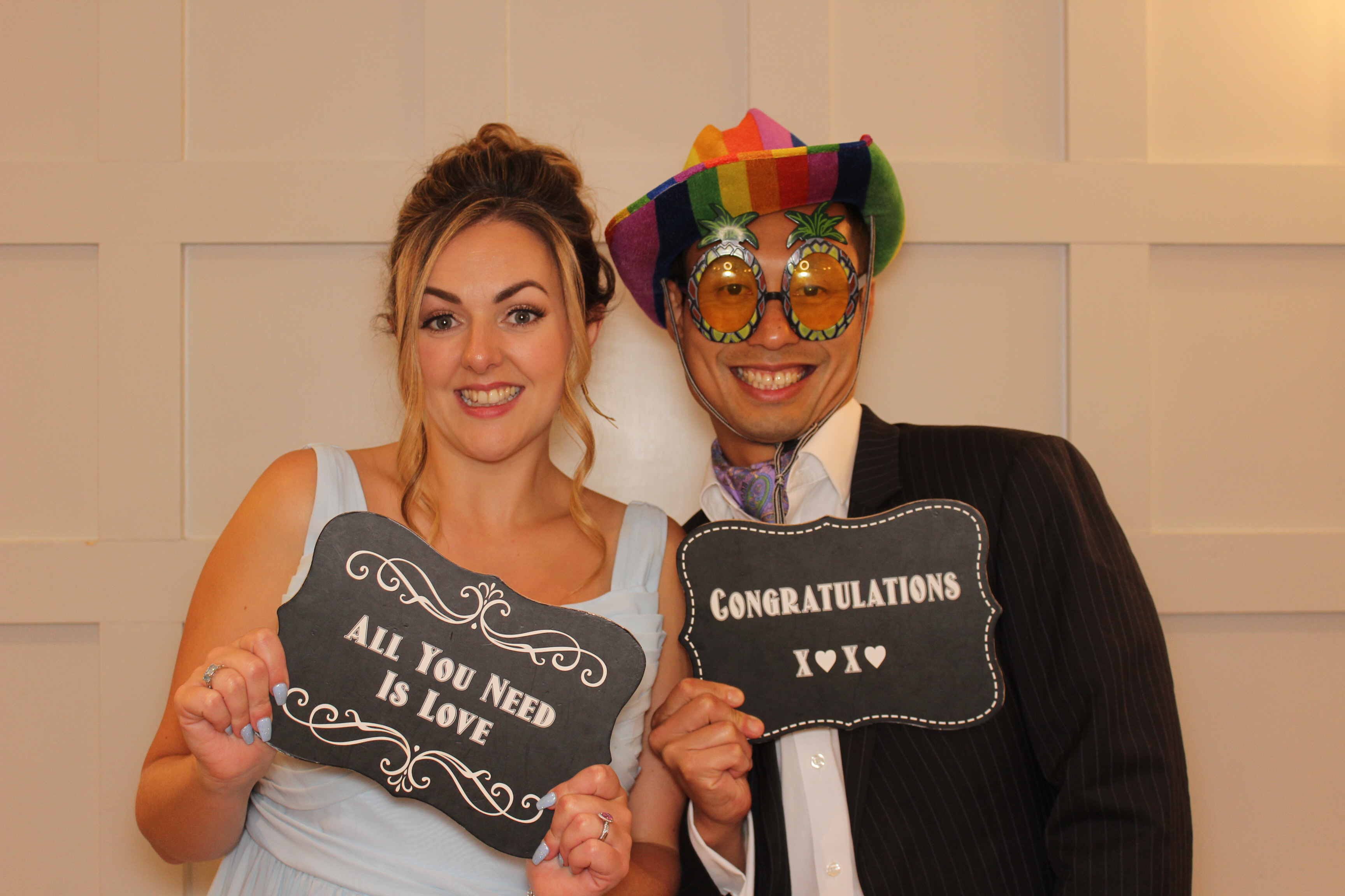 Mr & Mrs Fazackarley | View more photos from the event at gallery.funbooth.uk.com/u/FunboothLTD1/Mr-Mrs-Fazackarley